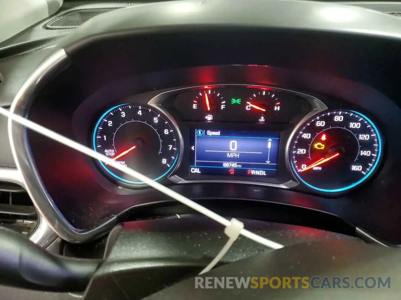 9 Photograph of a damaged car 2GNAXUEV7K6269089 CHEVROLET EQUINOX 2019