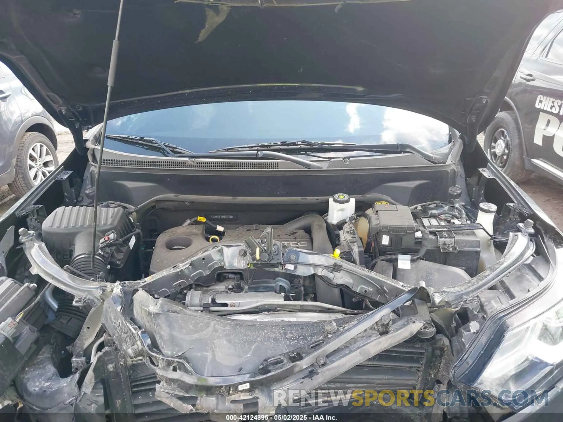10 Photograph of a damaged car 2GNAXUEV8K6102708 CHEVROLET EQUINOX 2019