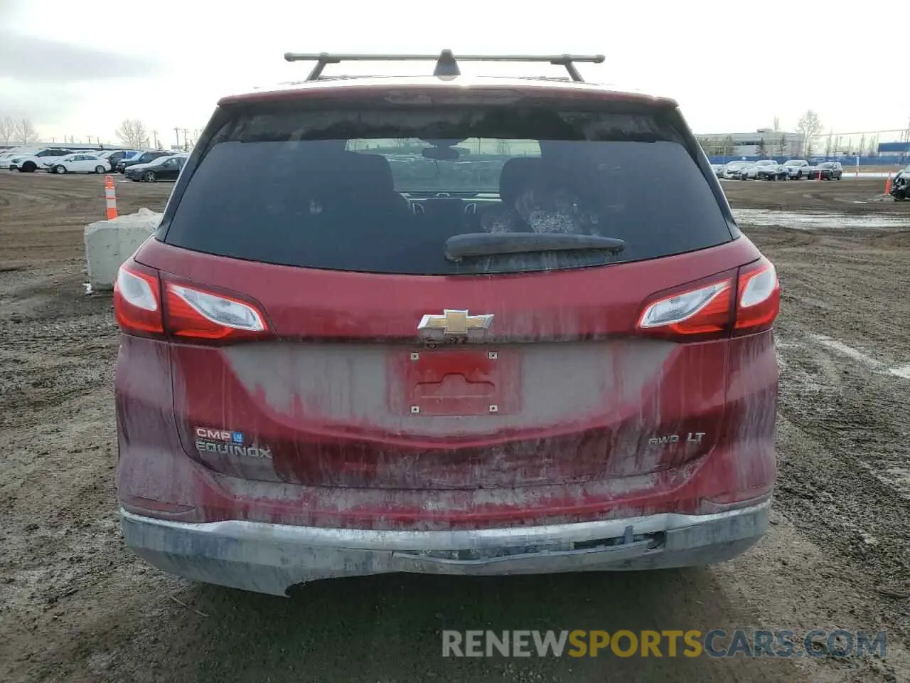 6 Photograph of a damaged car 2GNAXUEV8K6117371 CHEVROLET EQUINOX 2019