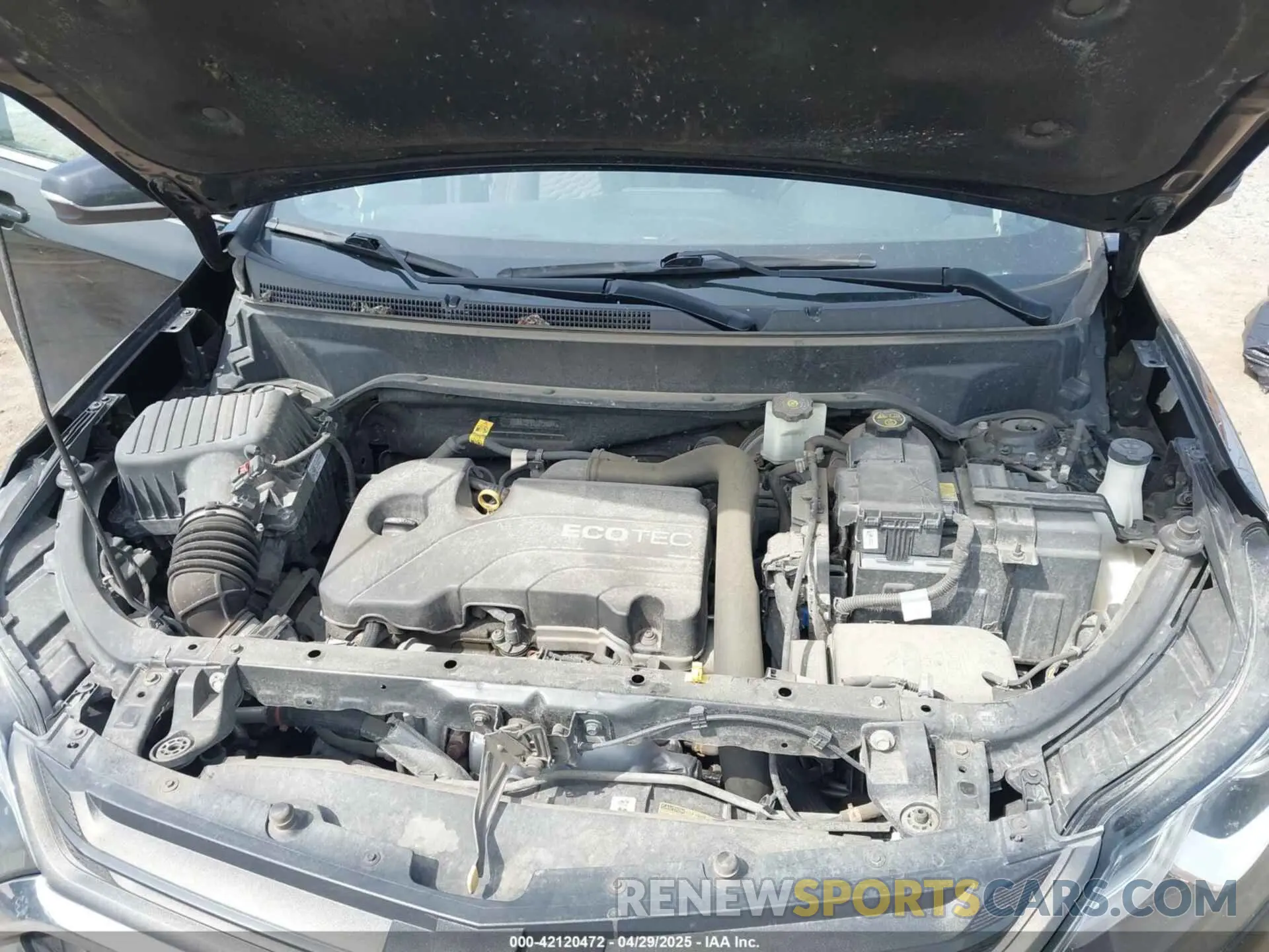 10 Photograph of a damaged car 2GNAXUEV8K6120044 CHEVROLET EQUINOX 2019