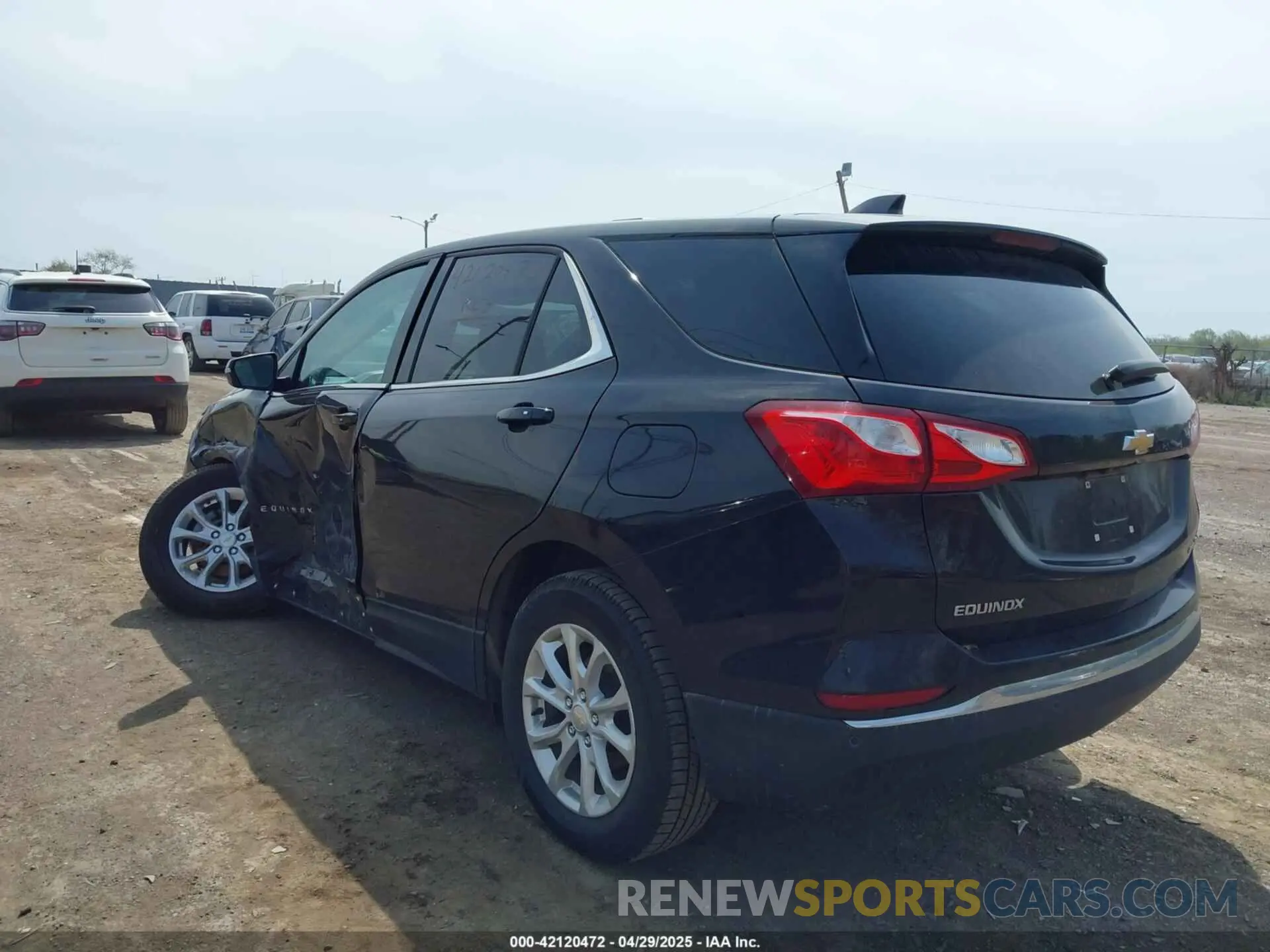 3 Photograph of a damaged car 2GNAXUEV8K6120044 CHEVROLET EQUINOX 2019