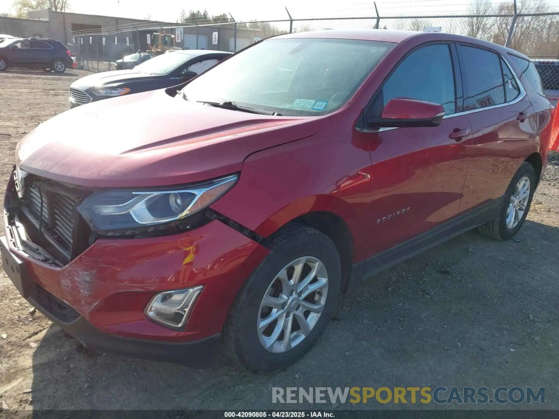 2 Photograph of a damaged car 2GNAXUEV8K6125969 CHEVROLET EQUINOX 2019