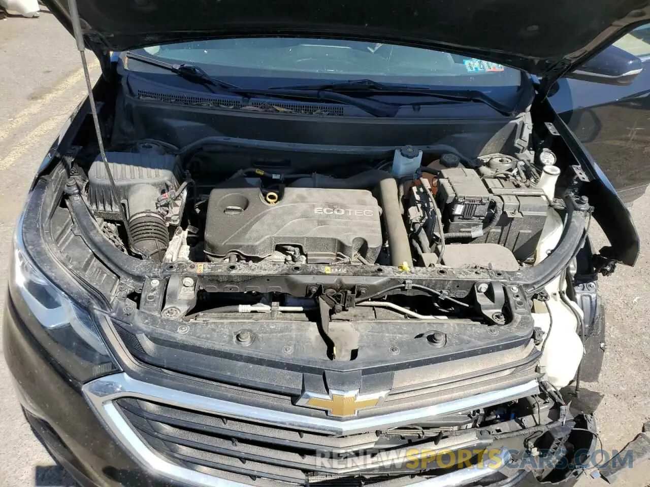 11 Photograph of a damaged car 2GNAXUEV8K6230429 CHEVROLET EQUINOX 2019
