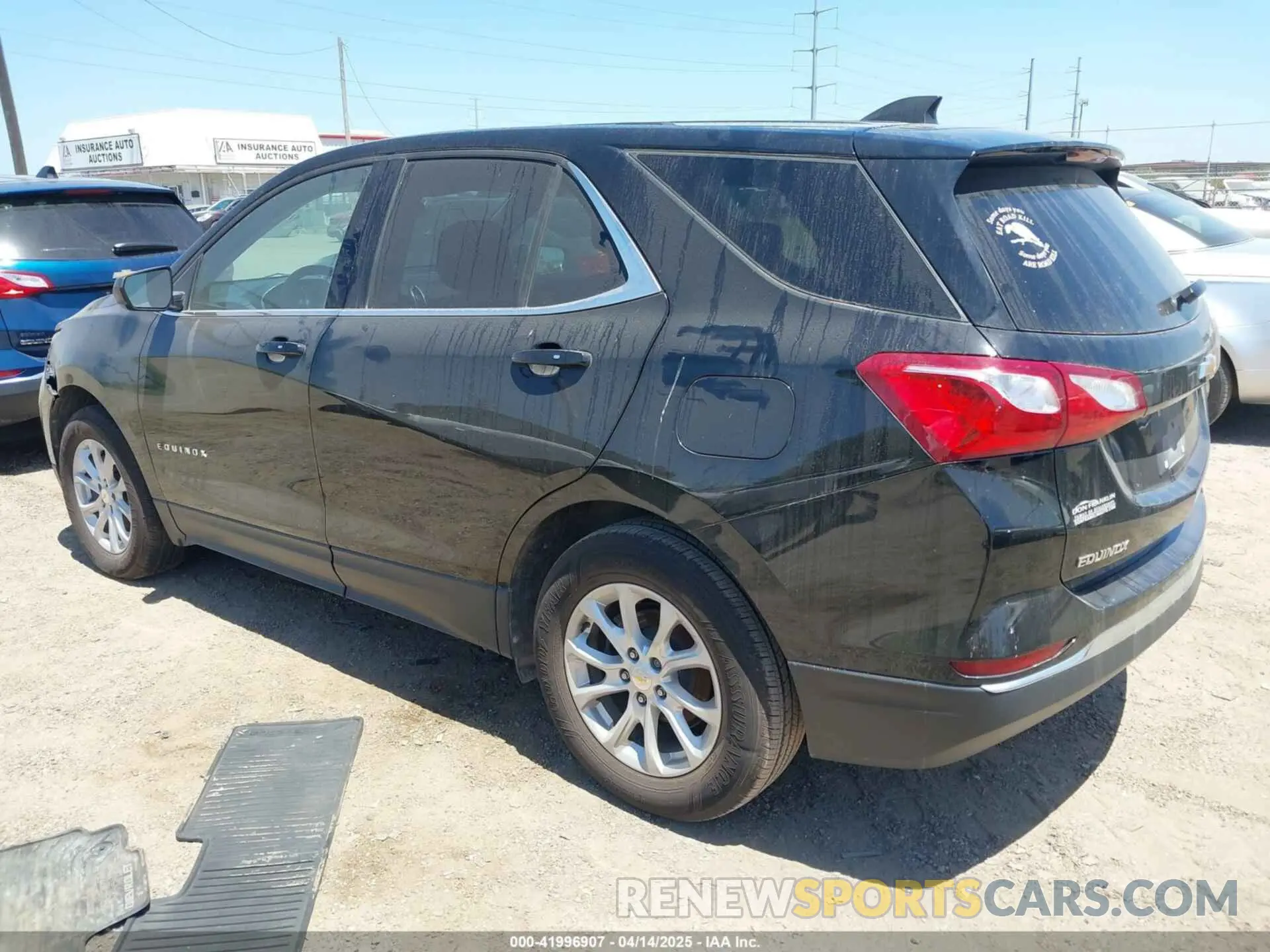 3 Photograph of a damaged car 2GNAXUEV8K6267156 CHEVROLET EQUINOX 2019