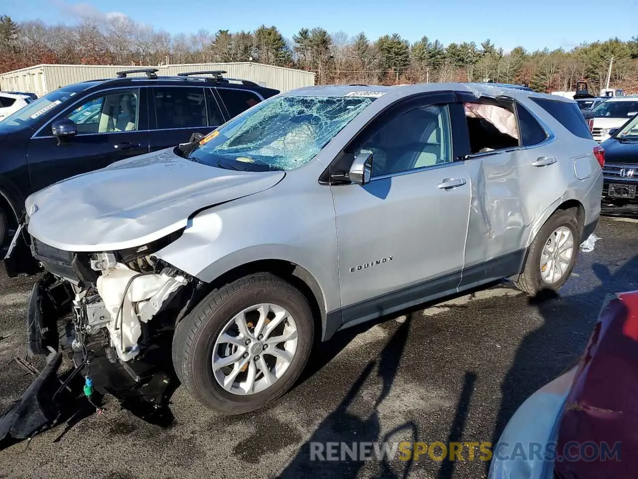 1 Photograph of a damaged car 2GNAXUEV8K6271563 CHEVROLET EQUINOX 2019