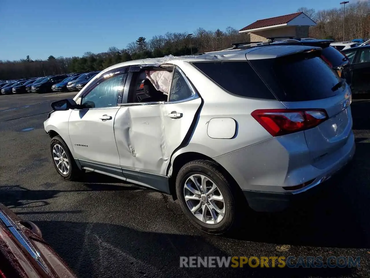2 Photograph of a damaged car 2GNAXUEV8K6271563 CHEVROLET EQUINOX 2019