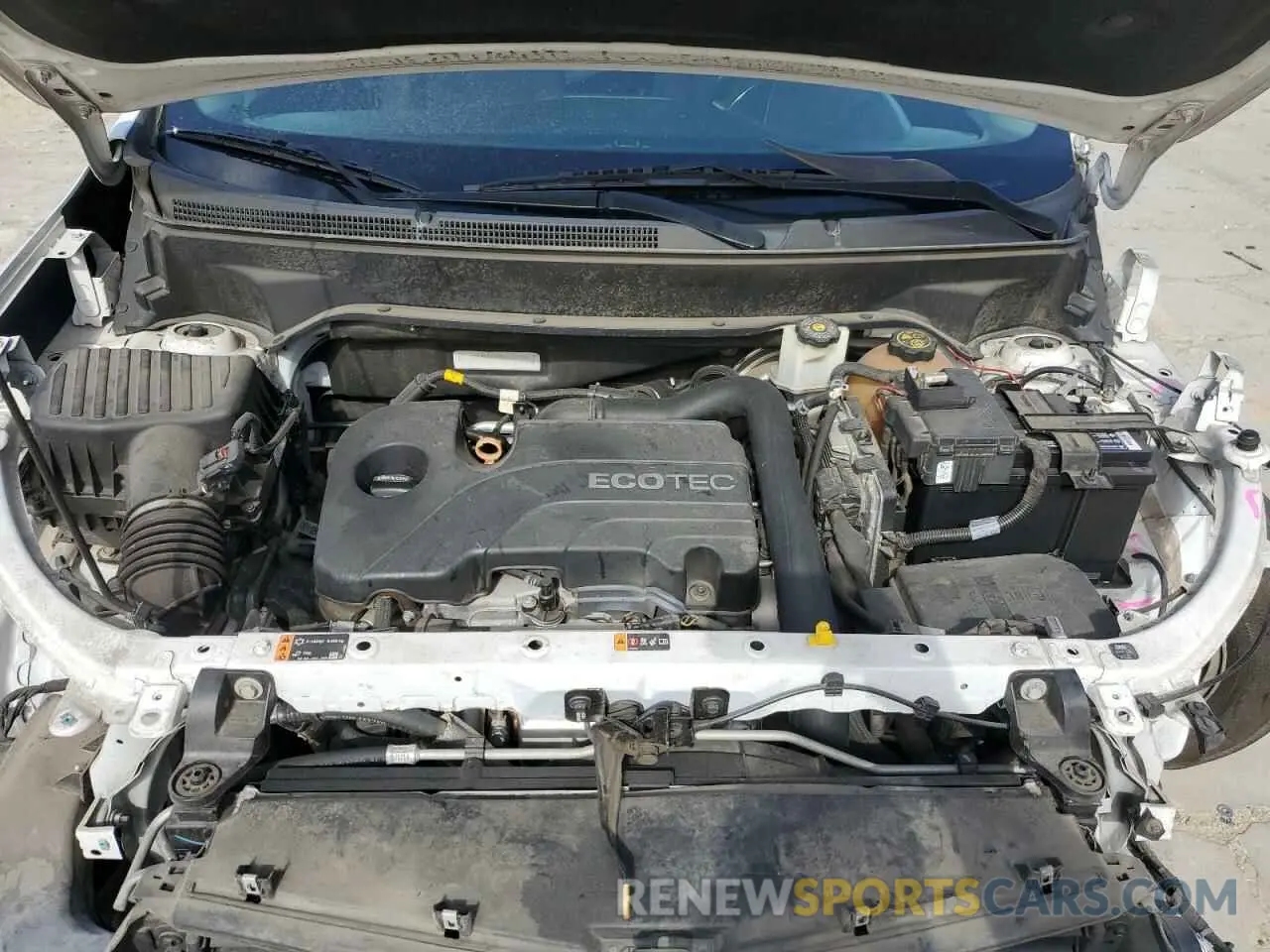 12 Photograph of a damaged car 2GNAXUEV8K6303427 CHEVROLET EQUINOX 2019