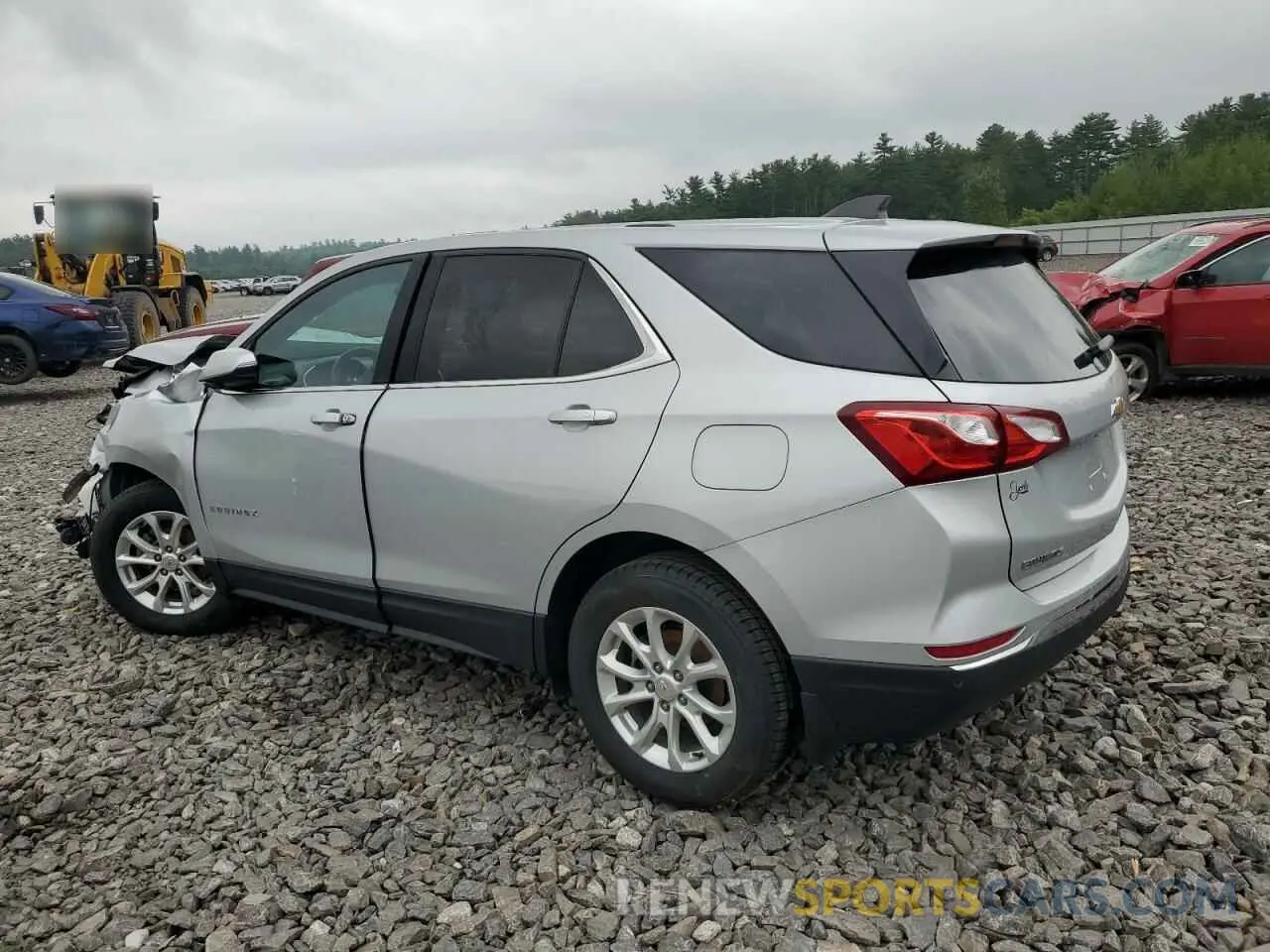 2 Photograph of a damaged car 2GNAXUEV9K6103625 CHEVROLET EQUINOX 2019