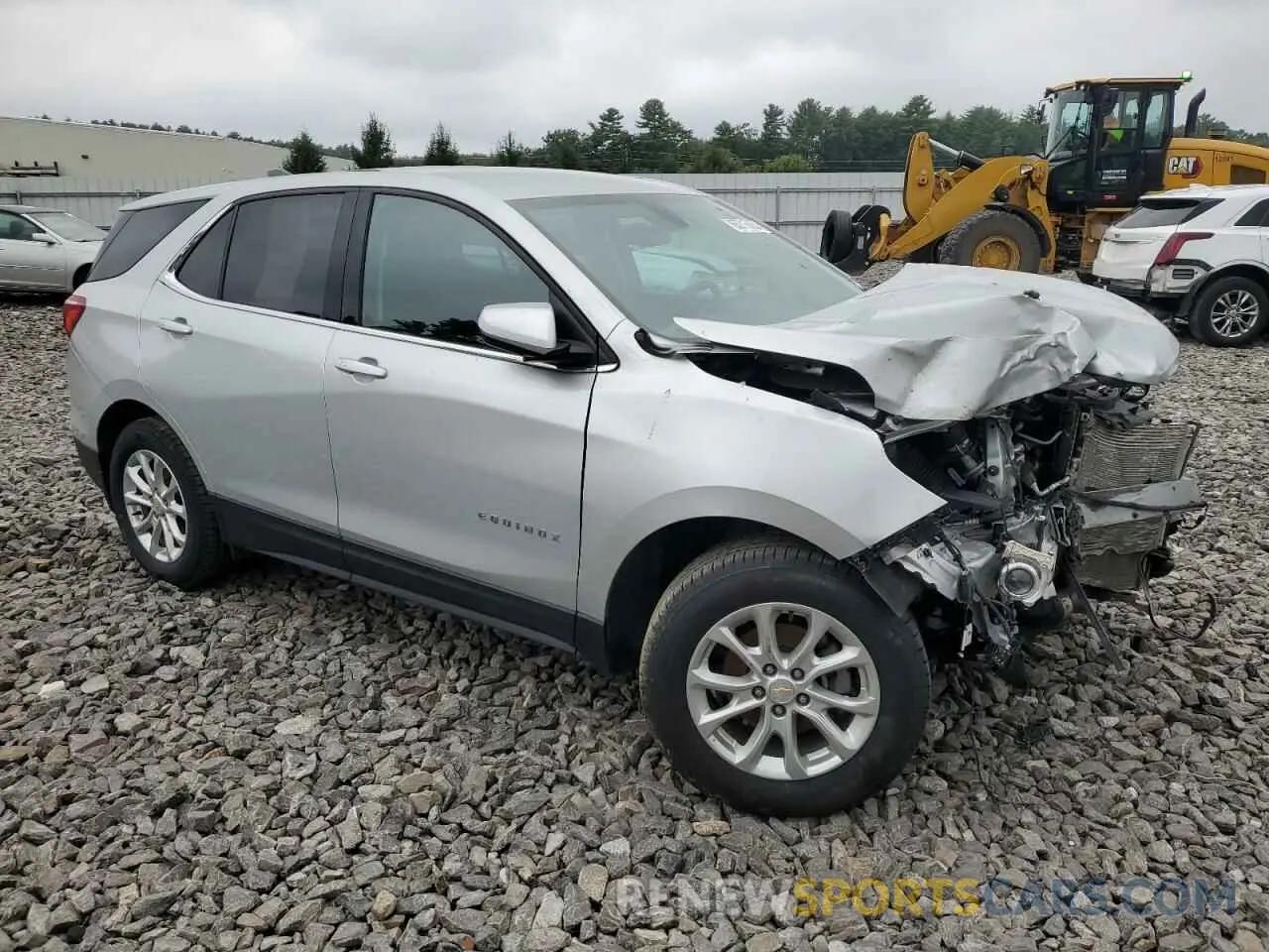 4 Photograph of a damaged car 2GNAXUEV9K6103625 CHEVROLET EQUINOX 2019