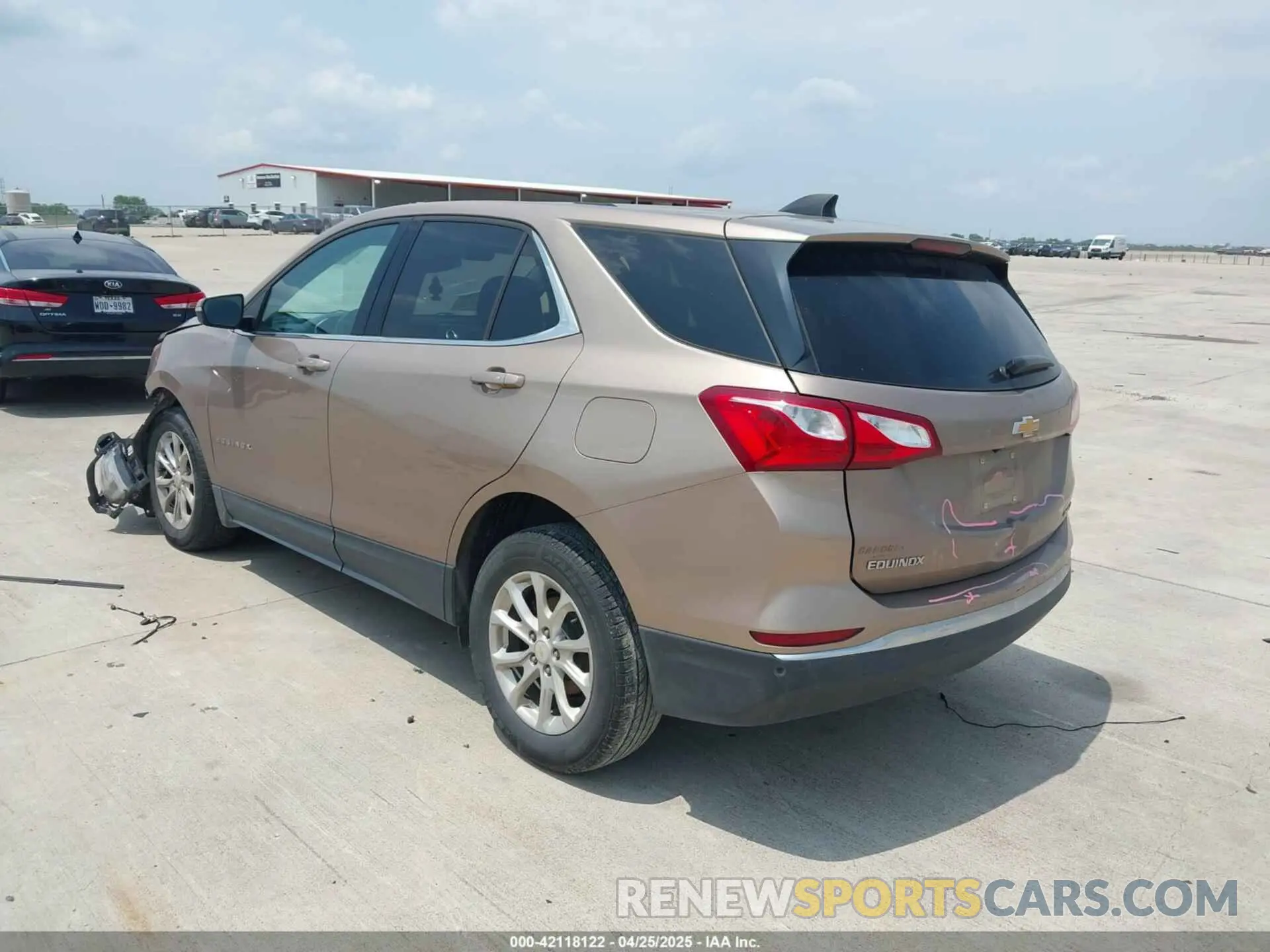 3 Photograph of a damaged car 2GNAXUEV9K6169267 CHEVROLET EQUINOX 2019