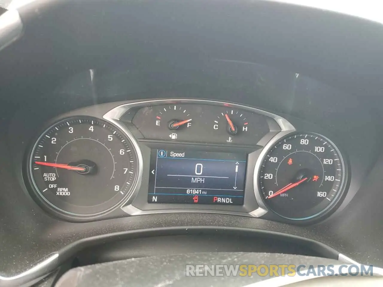 9 Photograph of a damaged car 2GNAXUEV9K6184254 CHEVROLET EQUINOX 2019