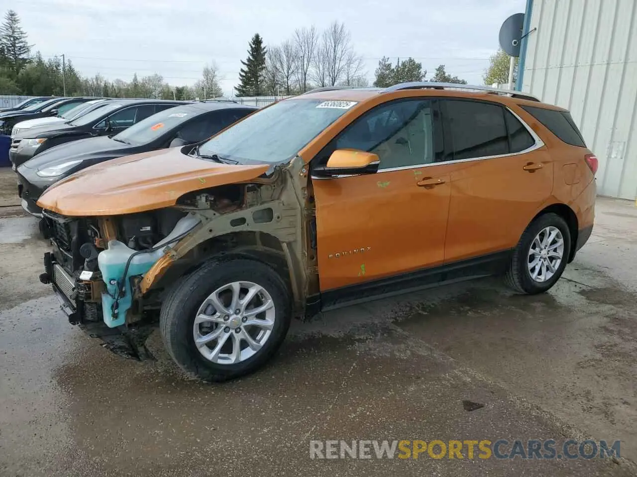 1 Photograph of a damaged car 2GNAXUEV9K6200811 CHEVROLET EQUINOX 2019