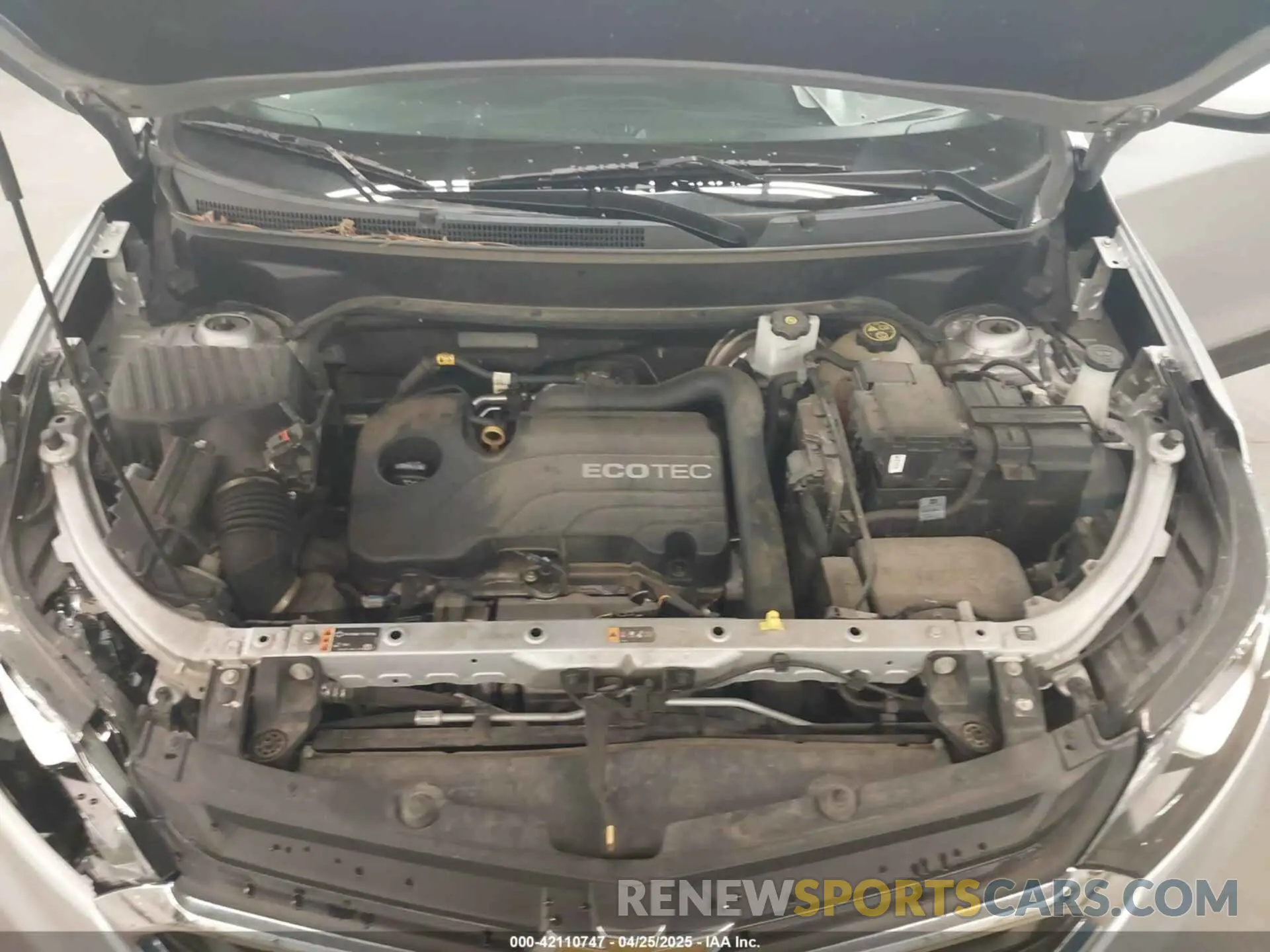 10 Photograph of a damaged car 2GNAXUEV9K6204180 CHEVROLET EQUINOX 2019