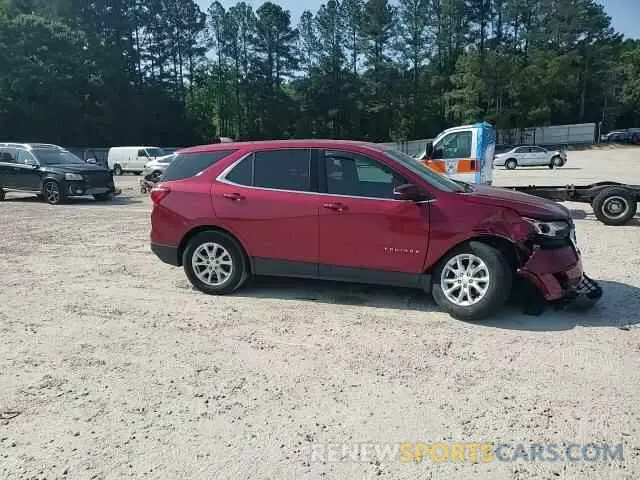 14 Photograph of a damaged car 2GNAXUEV9K6215776 CHEVROLET EQUINOX 2019