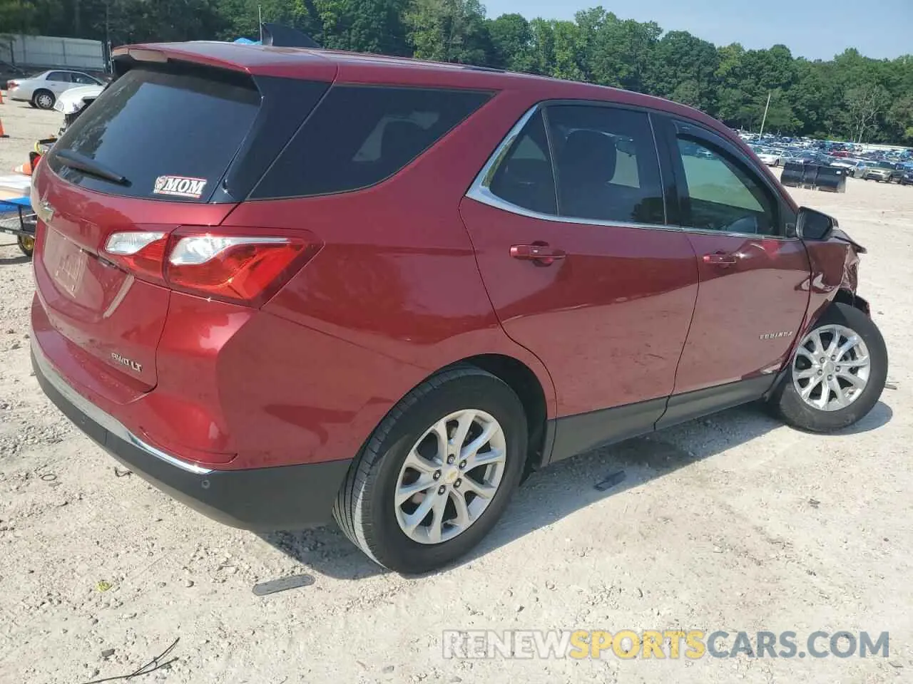 3 Photograph of a damaged car 2GNAXUEV9K6215776 CHEVROLET EQUINOX 2019
