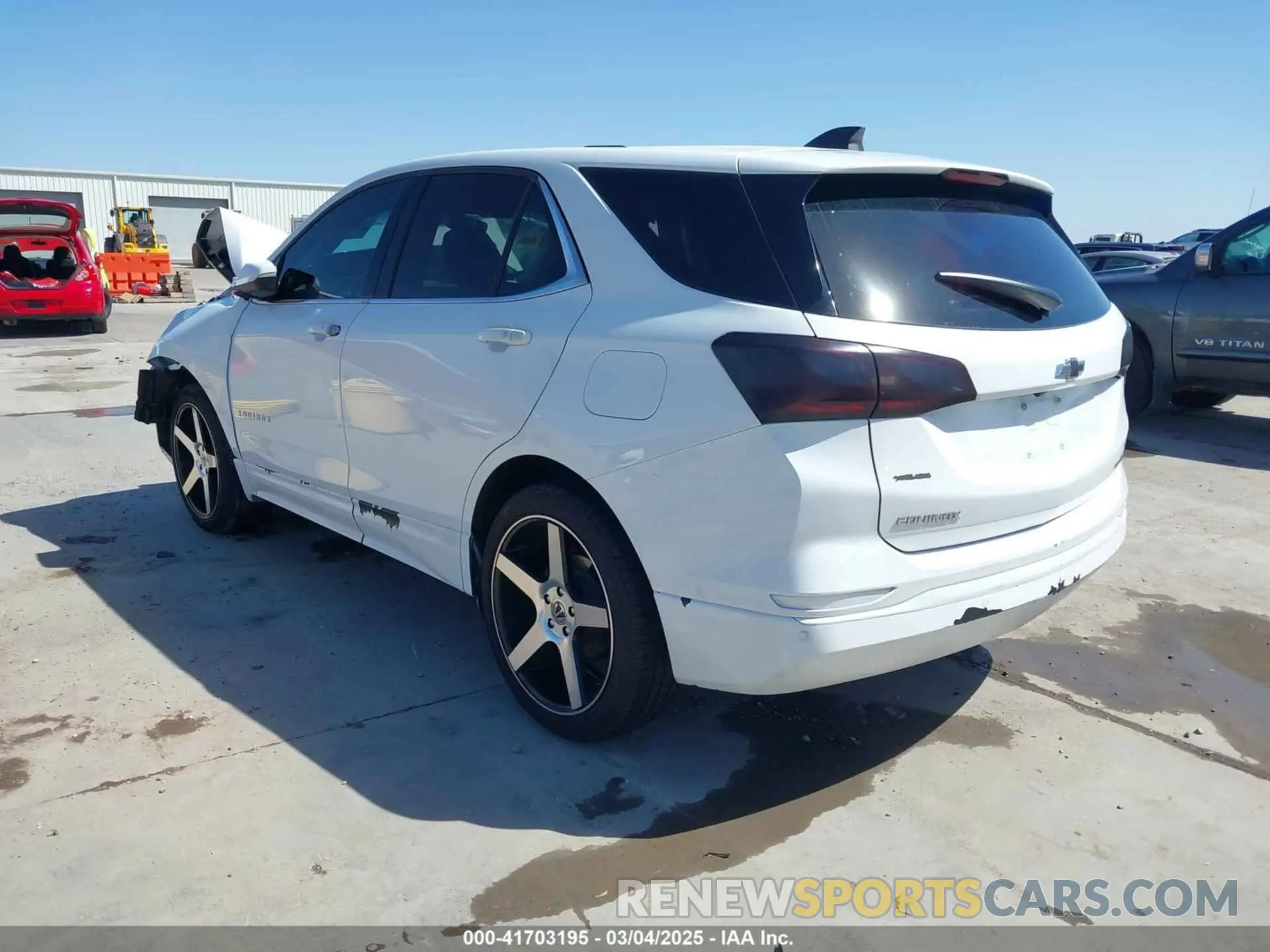 3 Photograph of a damaged car 2GNAXUEV9K6240368 CHEVROLET EQUINOX 2019