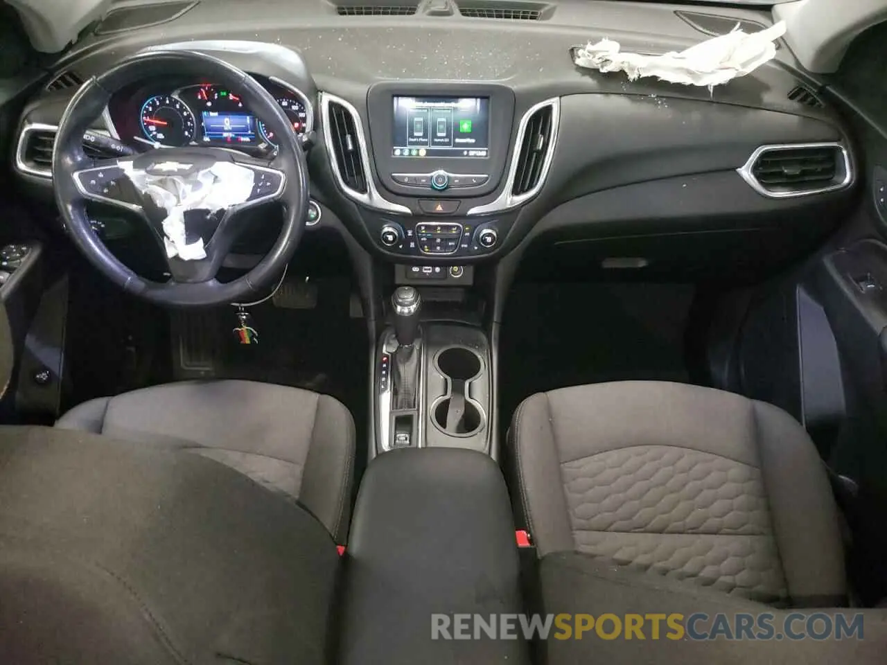 8 Photograph of a damaged car 2GNAXUEV9K6269322 CHEVROLET EQUINOX 2019