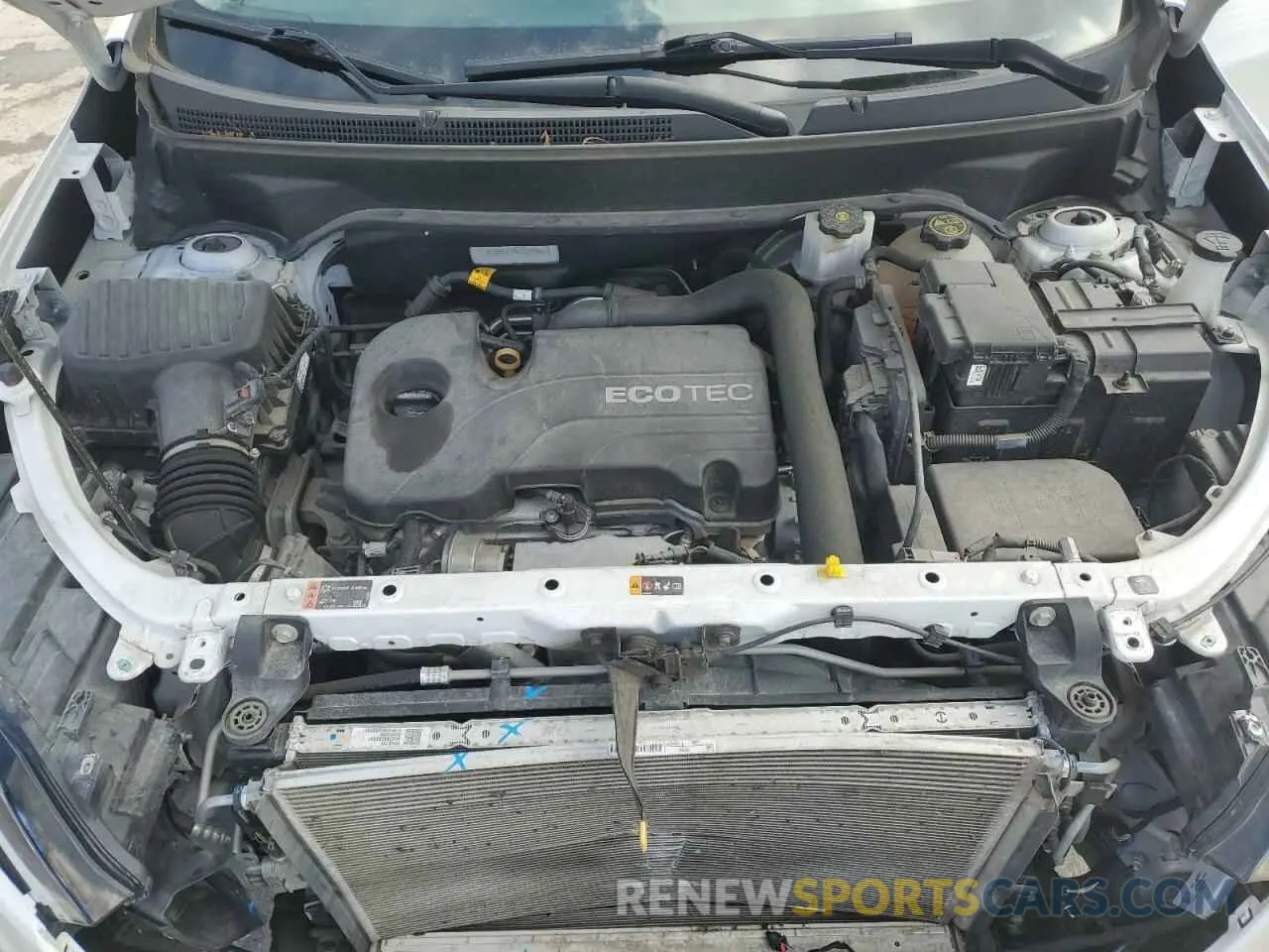 12 Photograph of a damaged car 2GNAXUEV9K6286976 CHEVROLET EQUINOX 2019