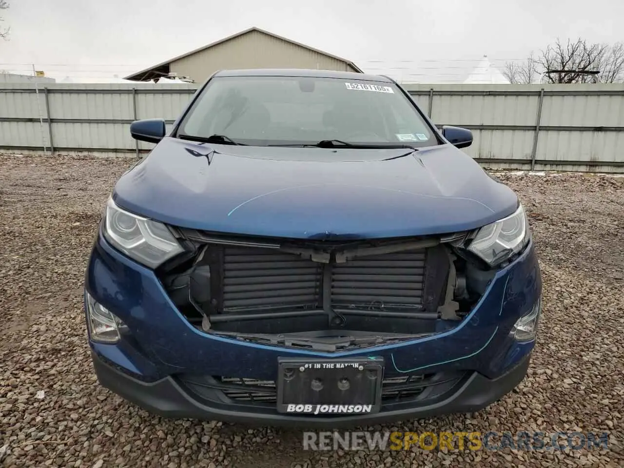 5 Photograph of a damaged car 2GNAXUEVXK6156057 CHEVROLET EQUINOX 2019