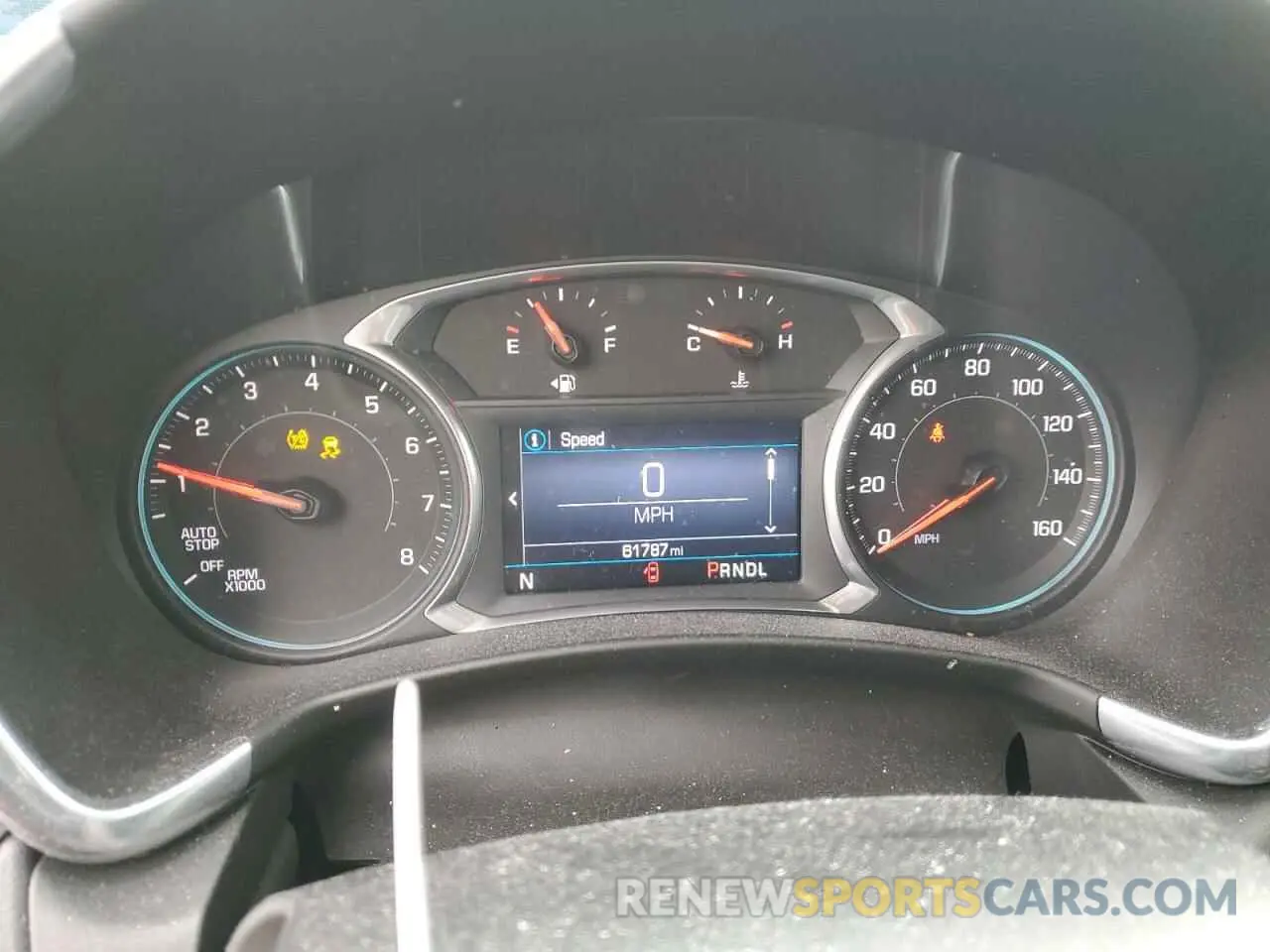 9 Photograph of a damaged car 2GNAXUEVXK6156057 CHEVROLET EQUINOX 2019