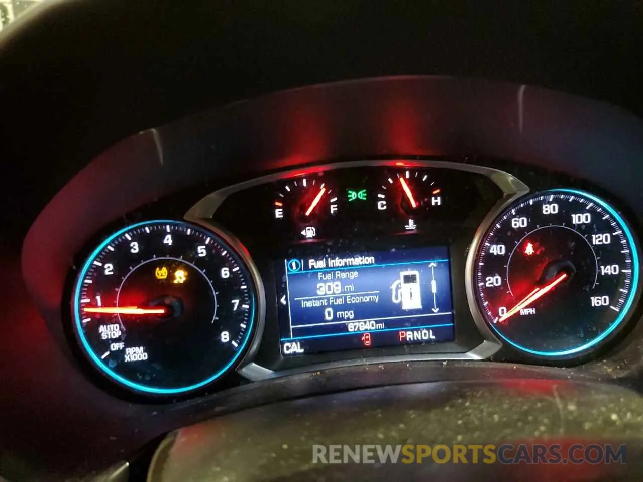9 Photograph of a damaged car 2GNAXUEVXK6195067 CHEVROLET EQUINOX 2019