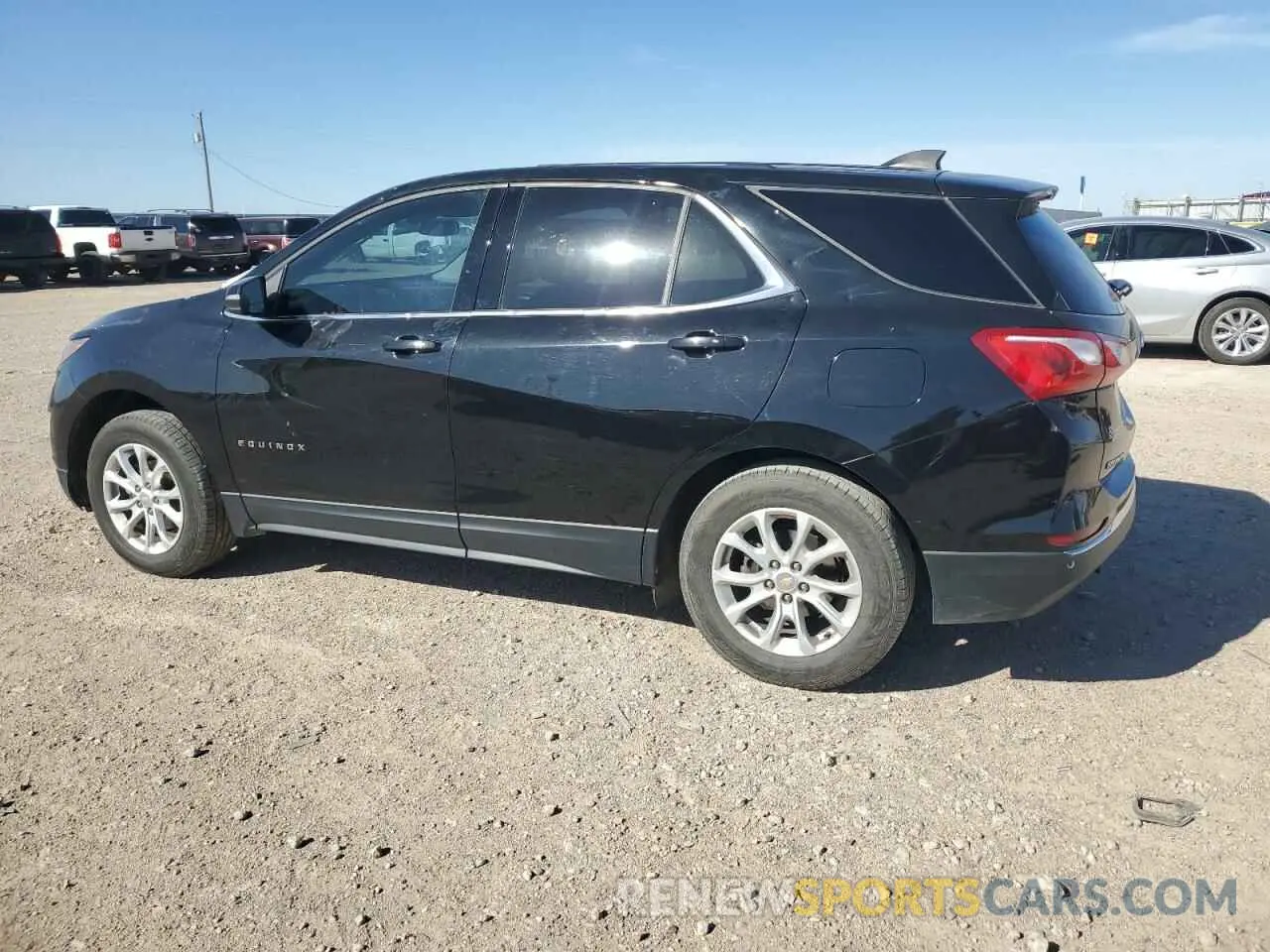 2 Photograph of a damaged car 2GNAXUEVXK6204026 CHEVROLET EQUINOX 2019