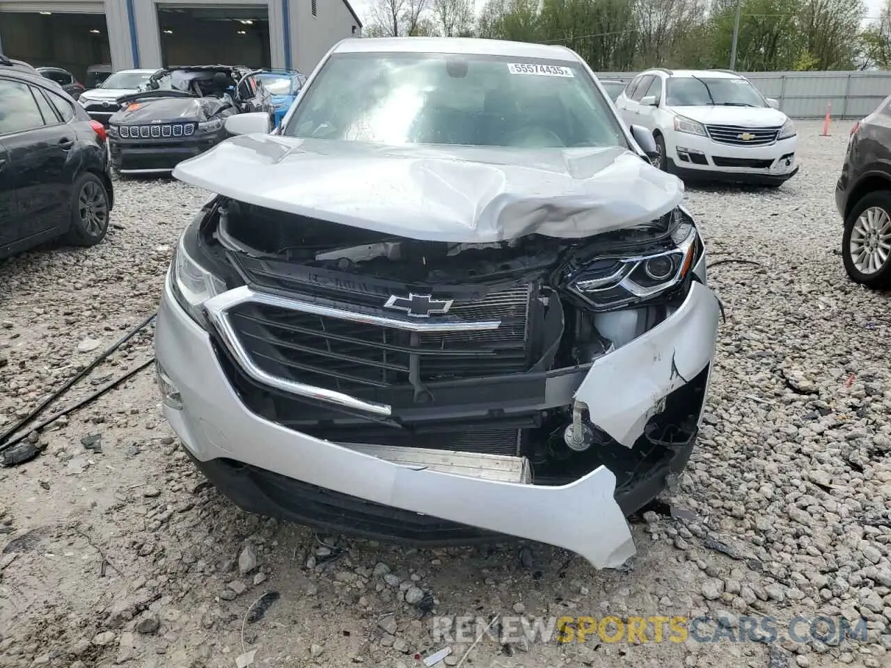 5 Photograph of a damaged car 2GNAXUEVXK6240850 CHEVROLET EQUINOX 2019