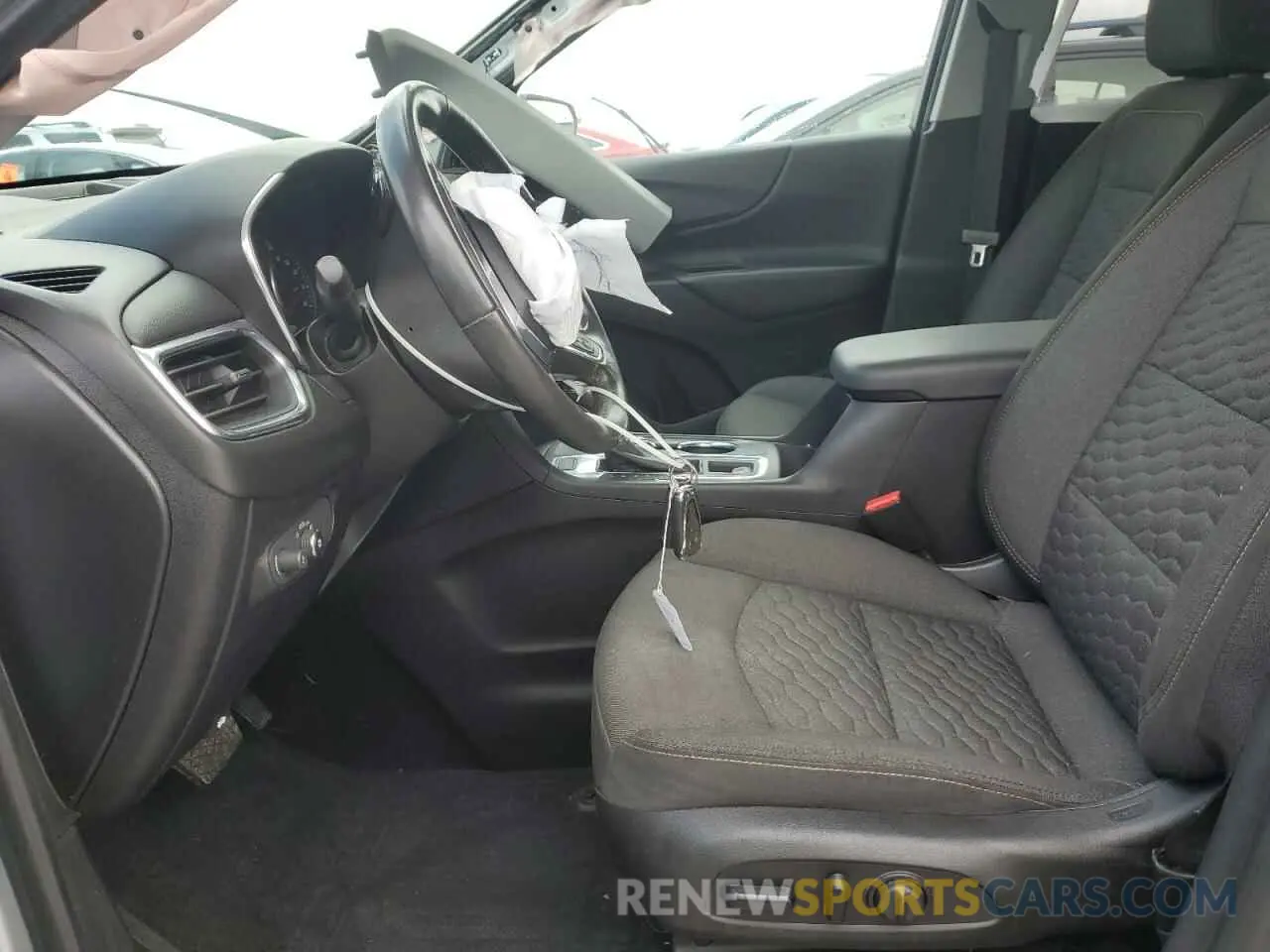 7 Photograph of a damaged car 2GNAXUEVXK6240850 CHEVROLET EQUINOX 2019