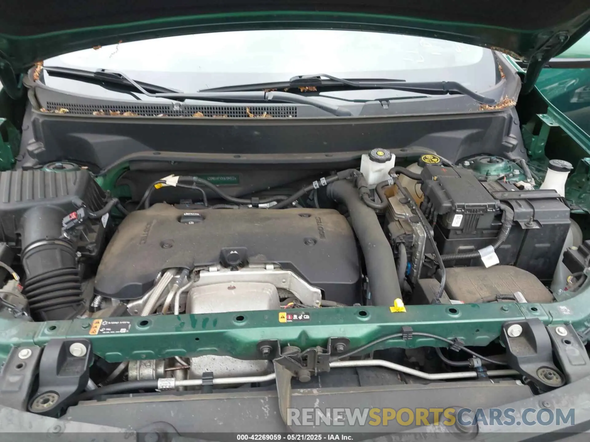 10 Photograph of a damaged car 2GNAXVEX0K6104072 CHEVROLET EQUINOX 2019