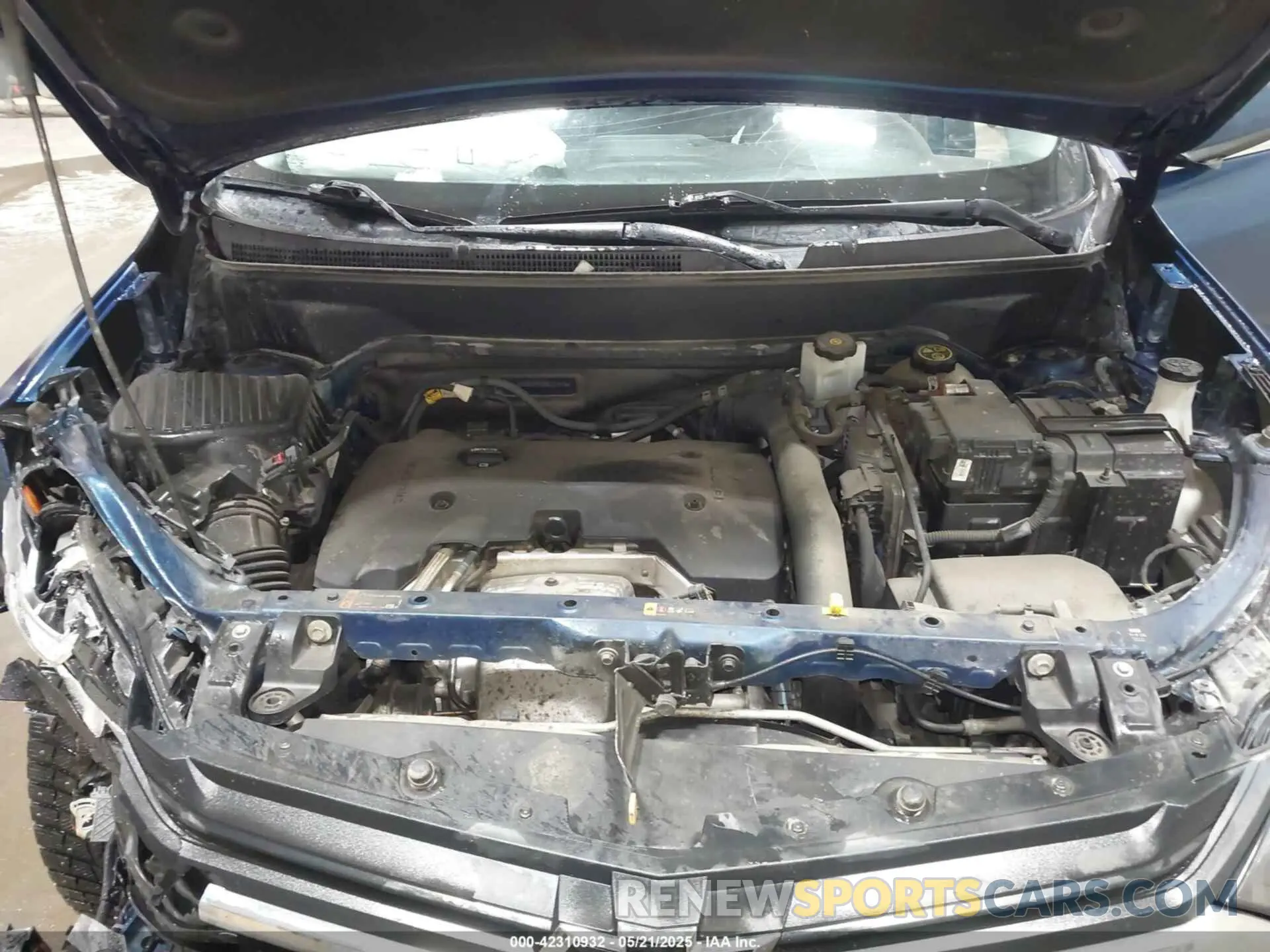 10 Photograph of a damaged car 2GNAXVEX0K6127576 CHEVROLET EQUINOX 2019