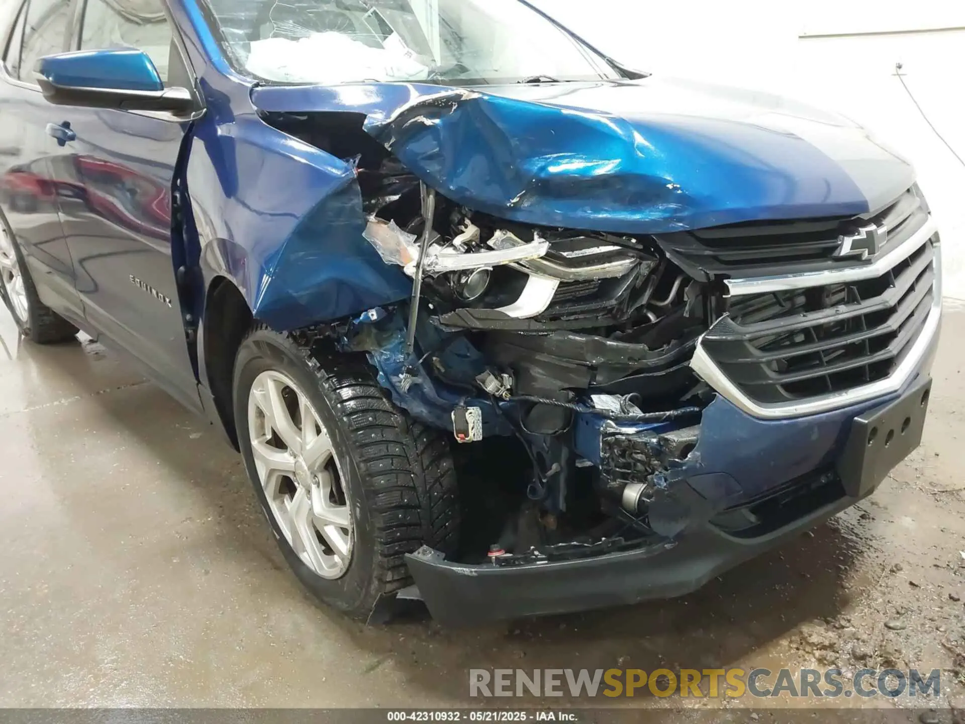 6 Photograph of a damaged car 2GNAXVEX0K6127576 CHEVROLET EQUINOX 2019