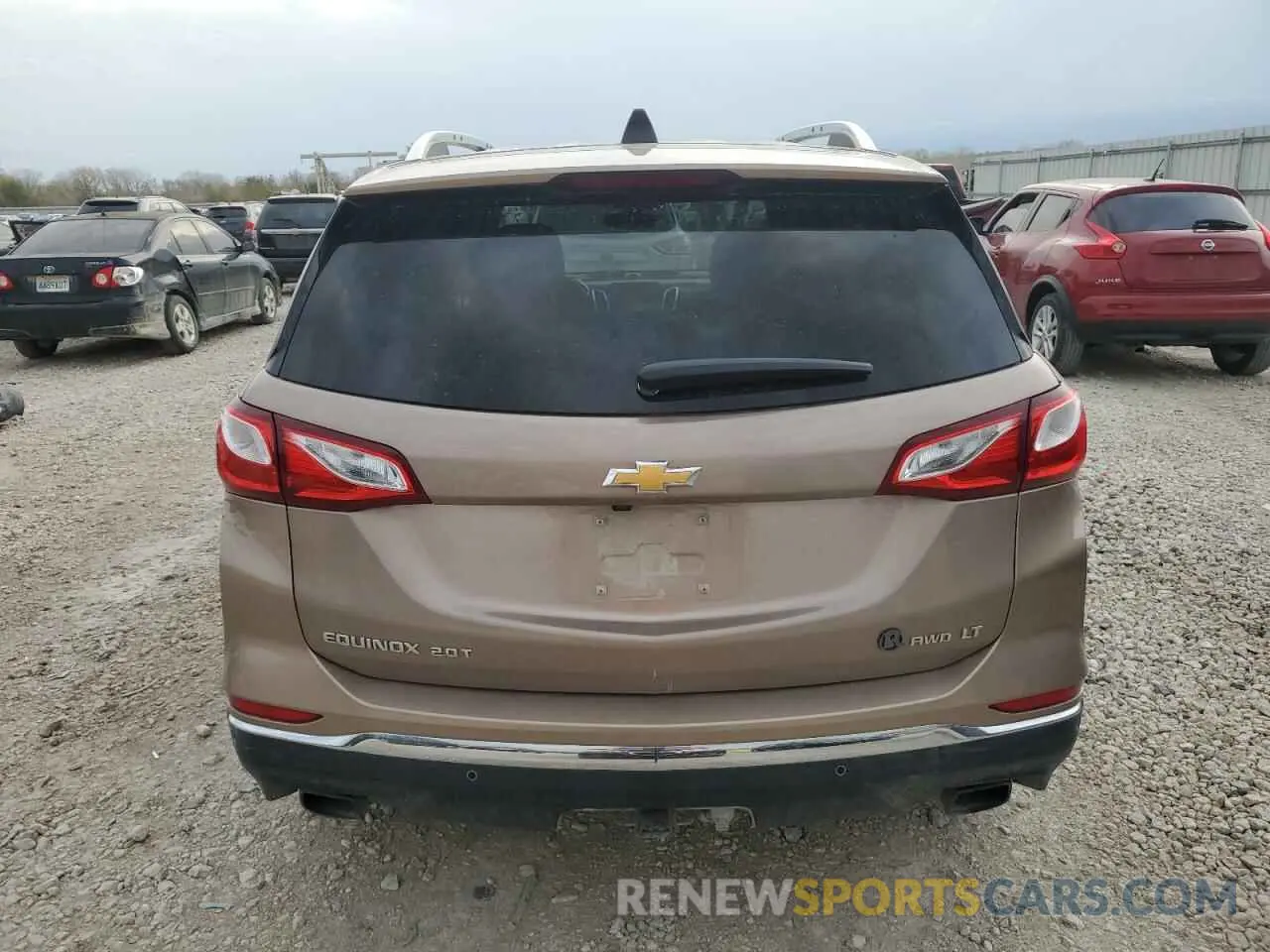 6 Photograph of a damaged car 2GNAXVEX0K6239438 CHEVROLET EQUINOX 2019