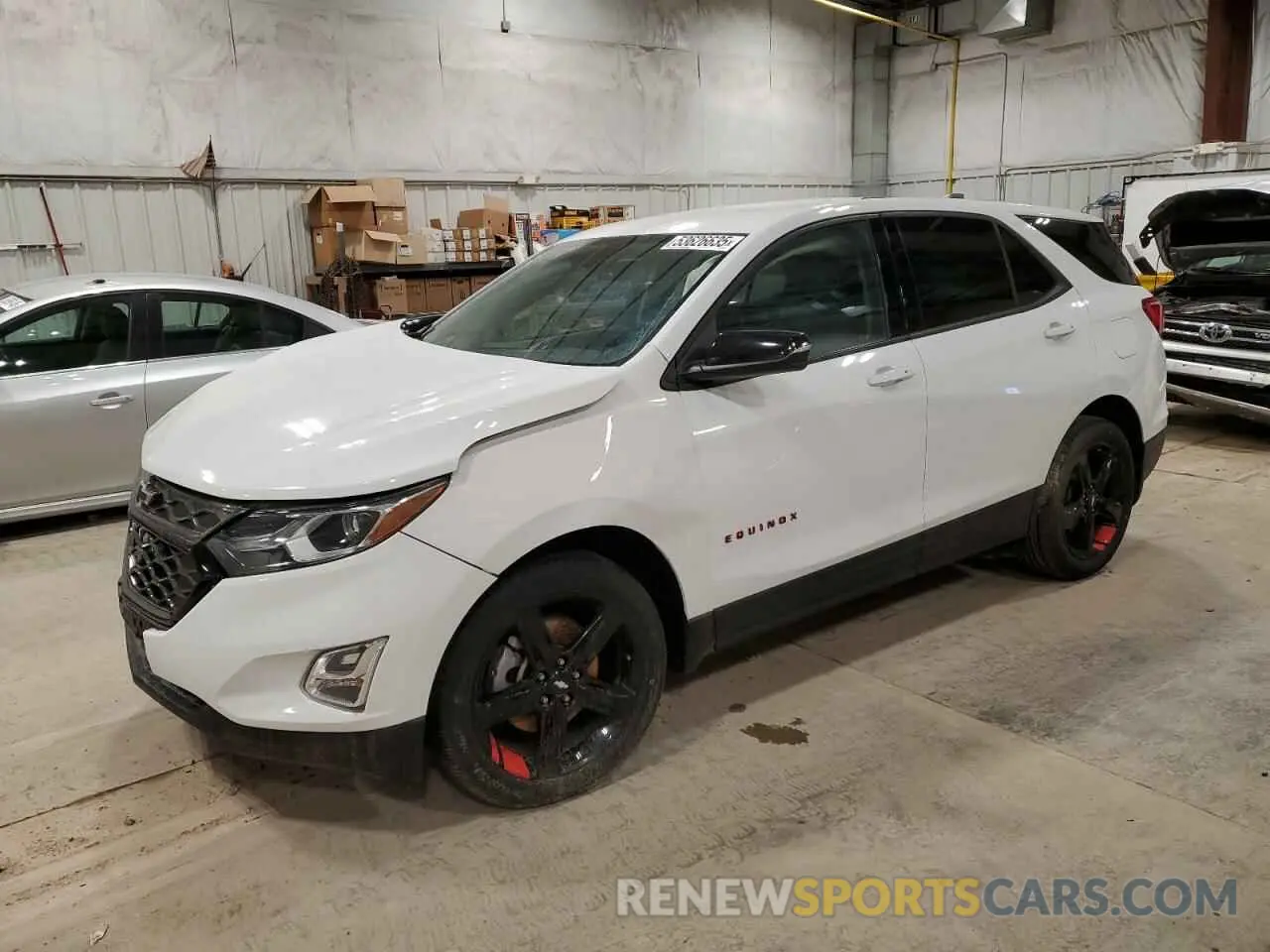 1 Photograph of a damaged car 2GNAXVEX1K6279267 CHEVROLET EQUINOX 2019
