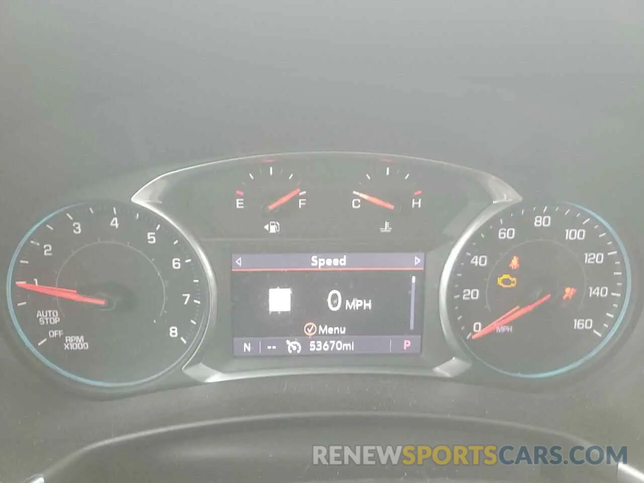 9 Photograph of a damaged car 2GNAXVEX2K6125327 CHEVROLET EQUINOX 2019