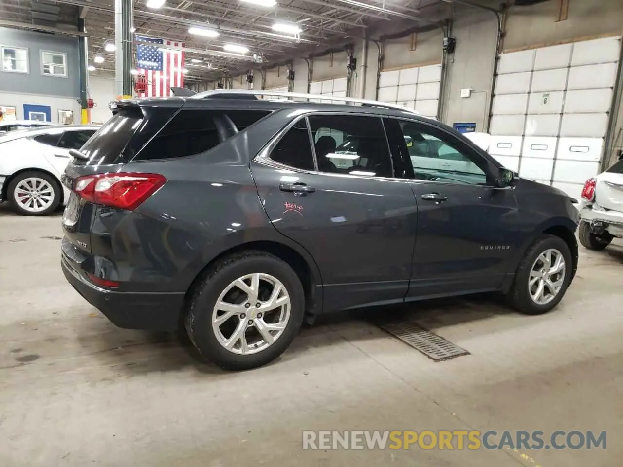 3 Photograph of a damaged car 2GNAXVEX2K6247735 CHEVROLET EQUINOX 2019