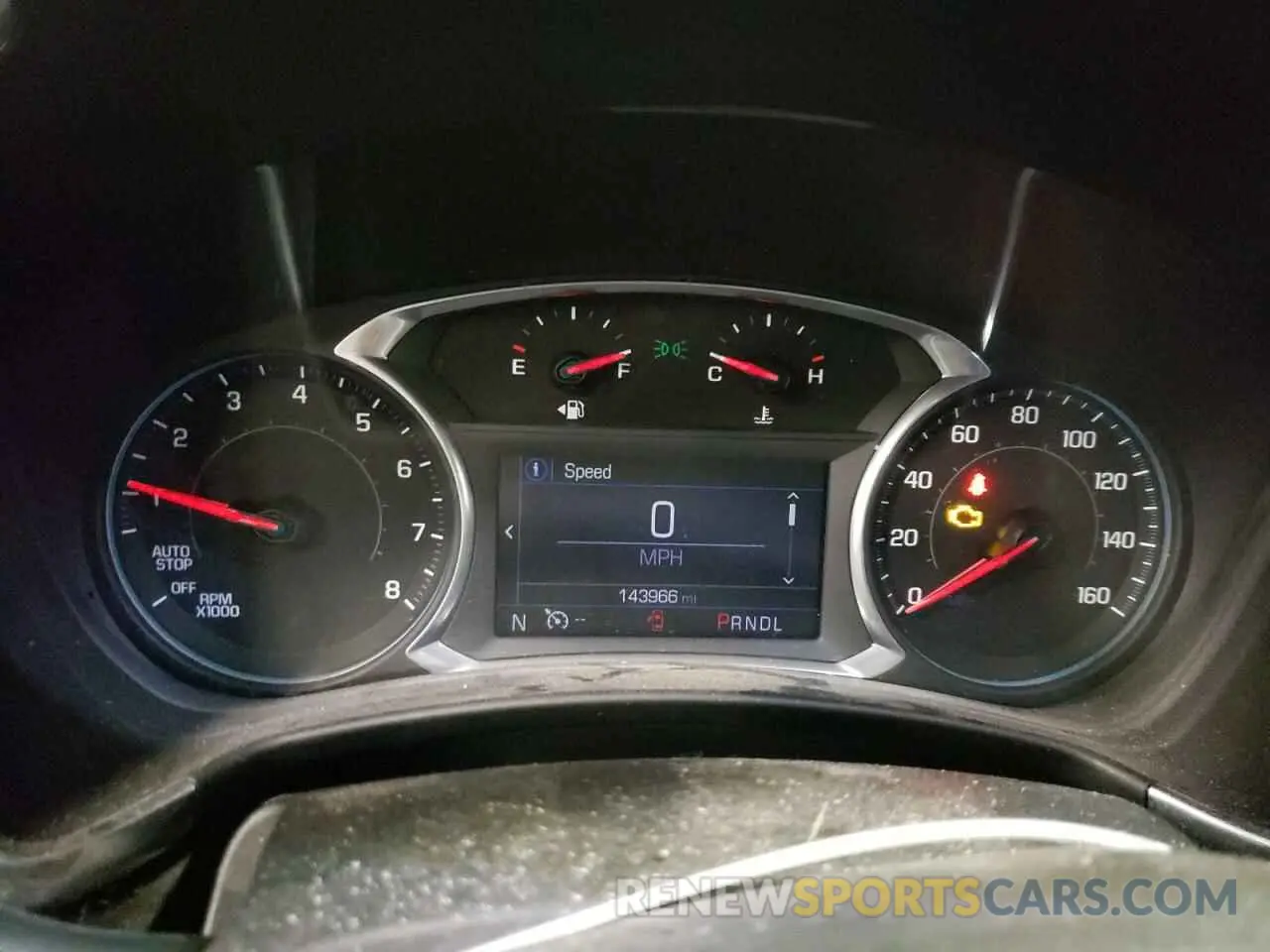9 Photograph of a damaged car 2GNAXVEX2K6247735 CHEVROLET EQUINOX 2019