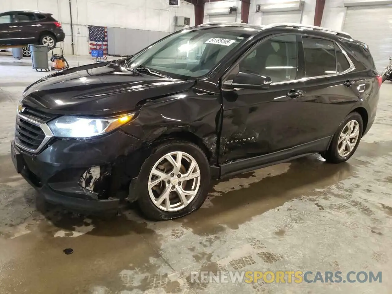 1 Photograph of a damaged car 2GNAXVEX3K6285071 CHEVROLET EQUINOX 2019