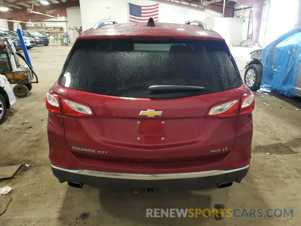 6 Photograph of a damaged car 2GNAXVEX4K6277237 CHEVROLET EQUINOX 2019