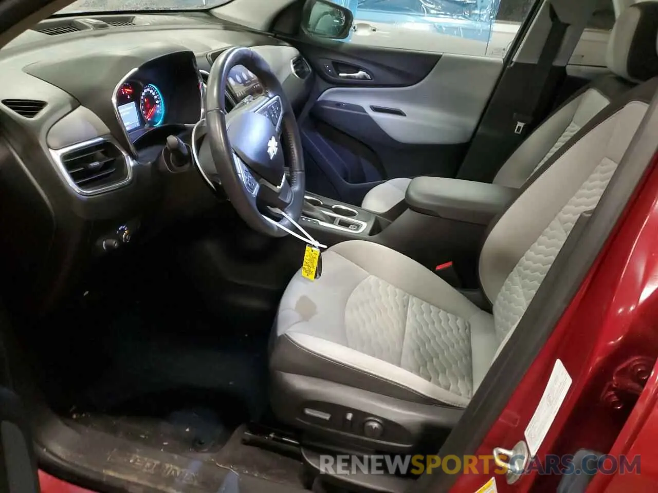 7 Photograph of a damaged car 2GNAXVEX4K6277237 CHEVROLET EQUINOX 2019