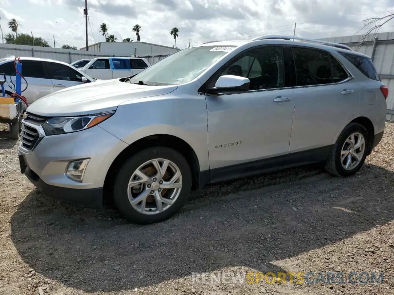 1 Photograph of a damaged car 2GNAXVEX4K6296466 CHEVROLET EQUINOX 2019