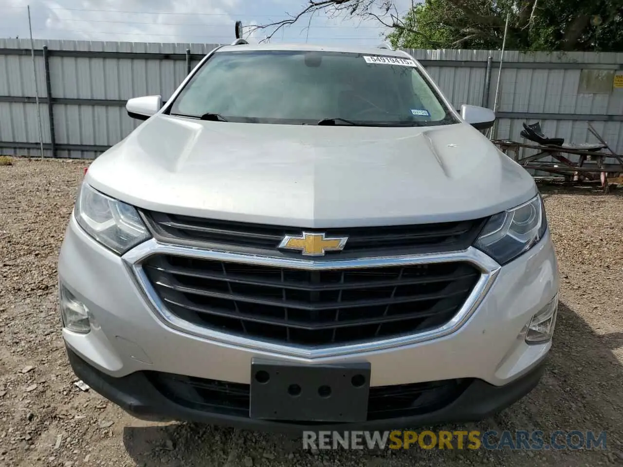 5 Photograph of a damaged car 2GNAXVEX4K6296466 CHEVROLET EQUINOX 2019