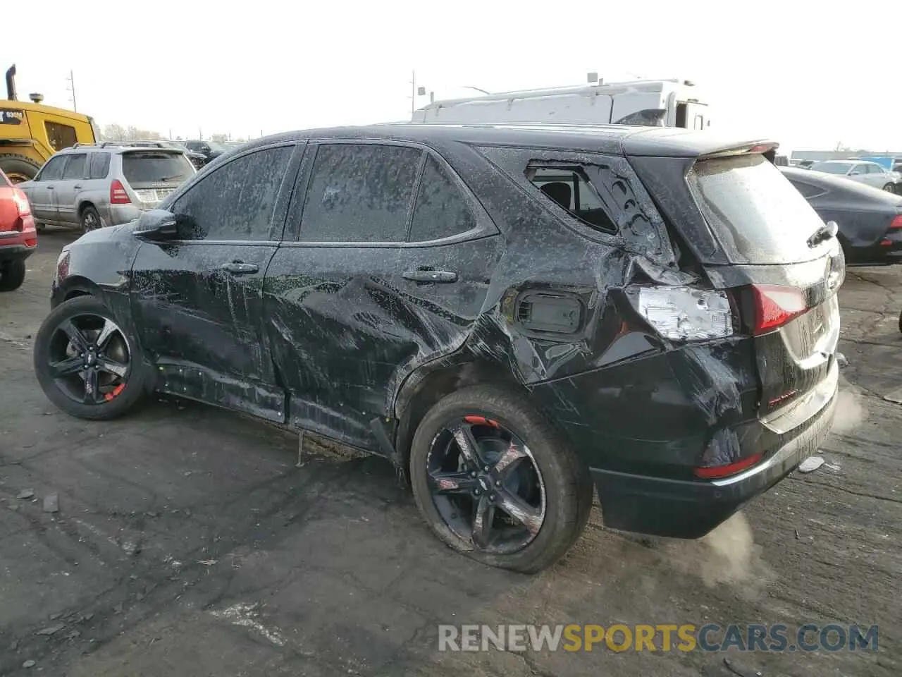 2 Photograph of a damaged car 2GNAXVEX5K6145751 CHEVROLET EQUINOX 2019