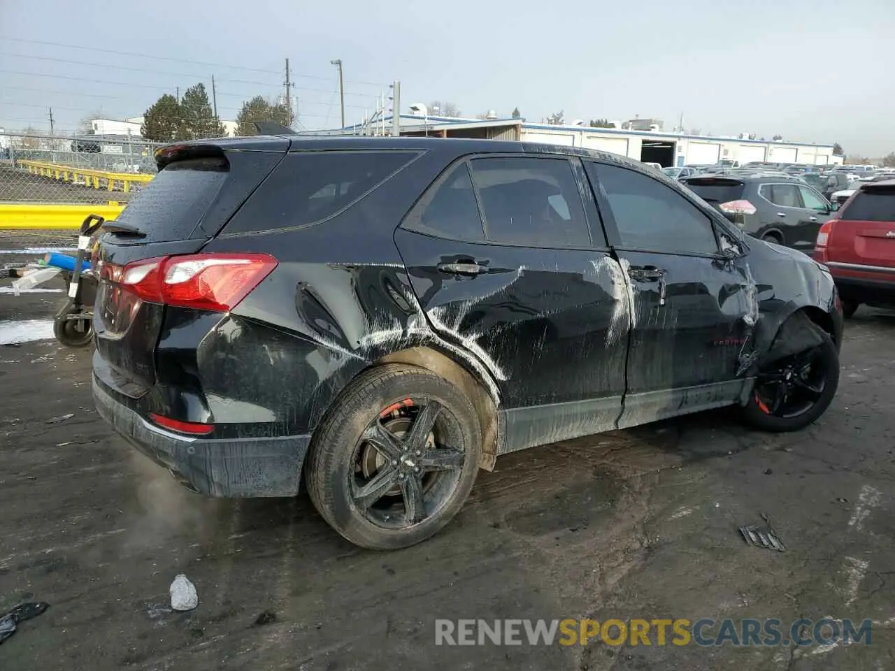 3 Photograph of a damaged car 2GNAXVEX5K6145751 CHEVROLET EQUINOX 2019