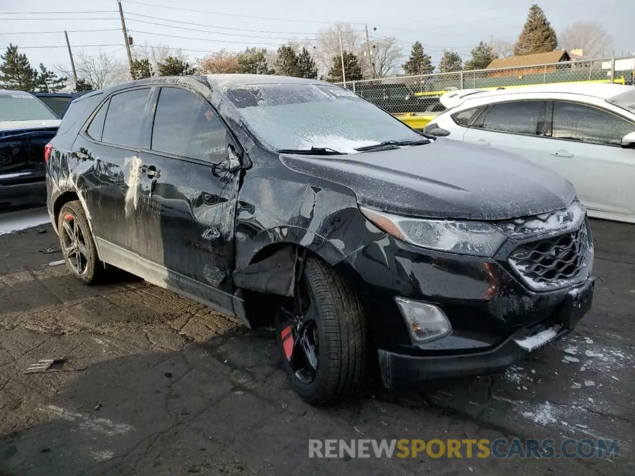 4 Photograph of a damaged car 2GNAXVEX5K6145751 CHEVROLET EQUINOX 2019