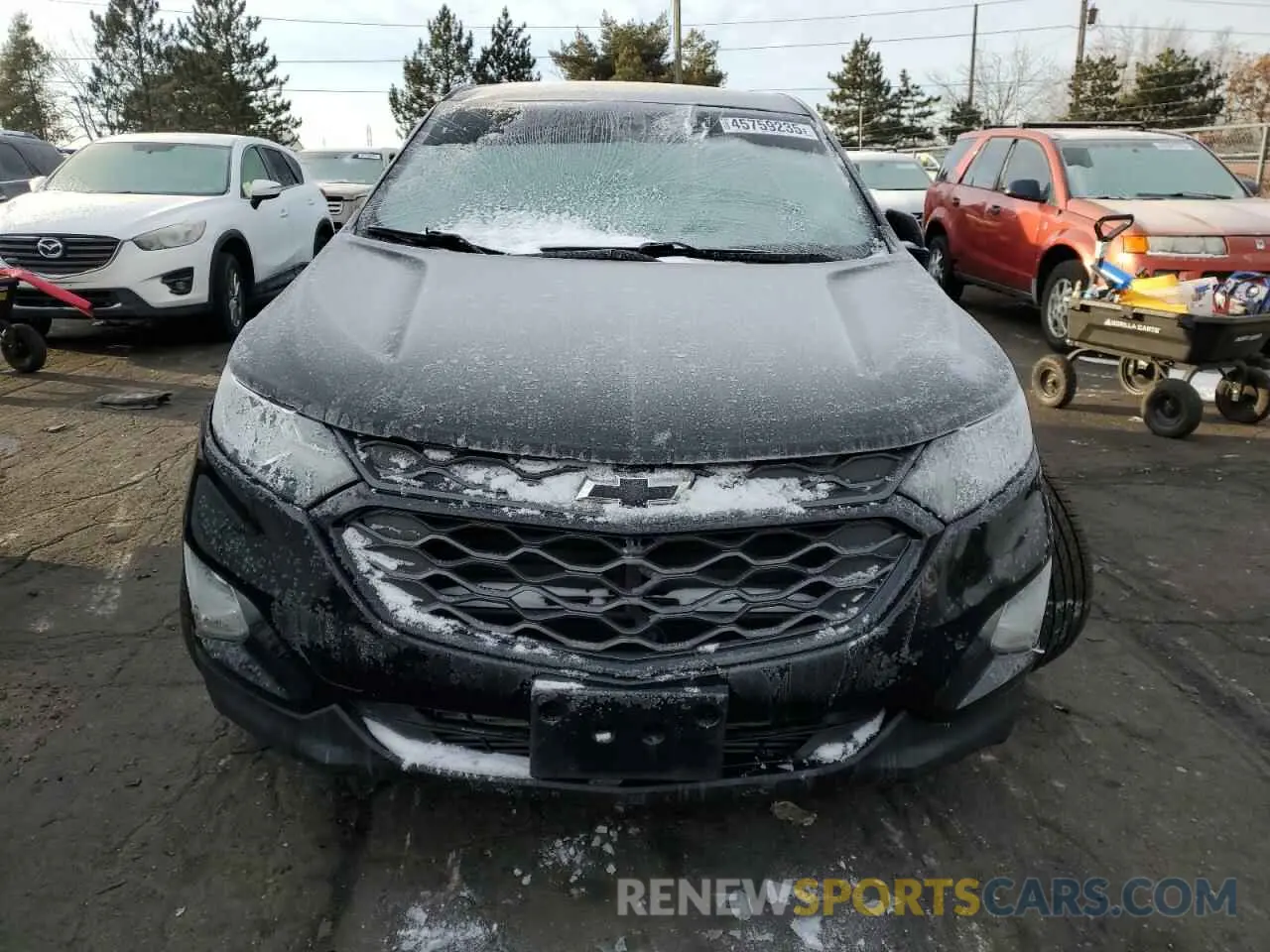 5 Photograph of a damaged car 2GNAXVEX5K6145751 CHEVROLET EQUINOX 2019