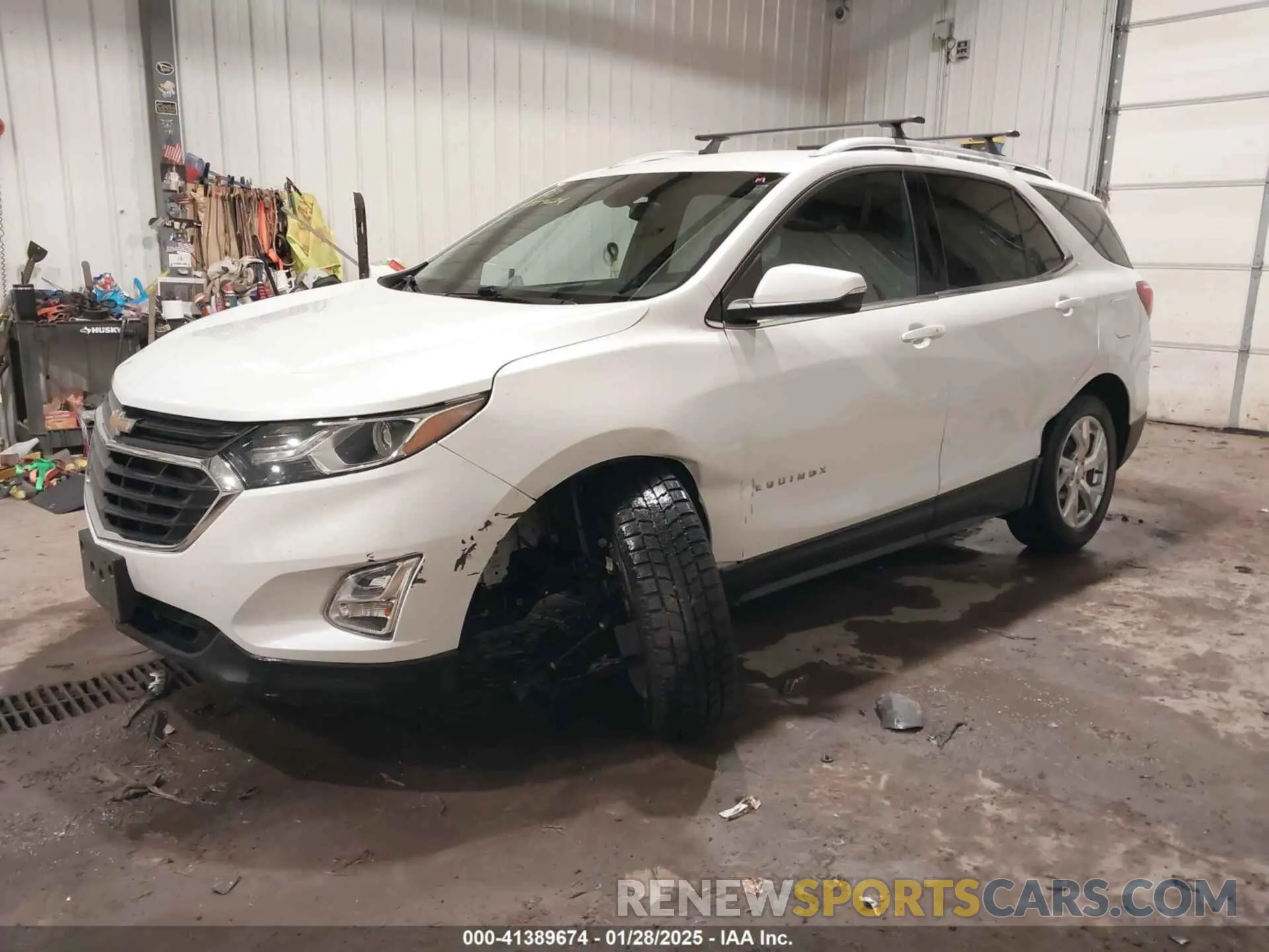 2 Photograph of a damaged car 2GNAXVEX5K6191659 CHEVROLET EQUINOX 2019