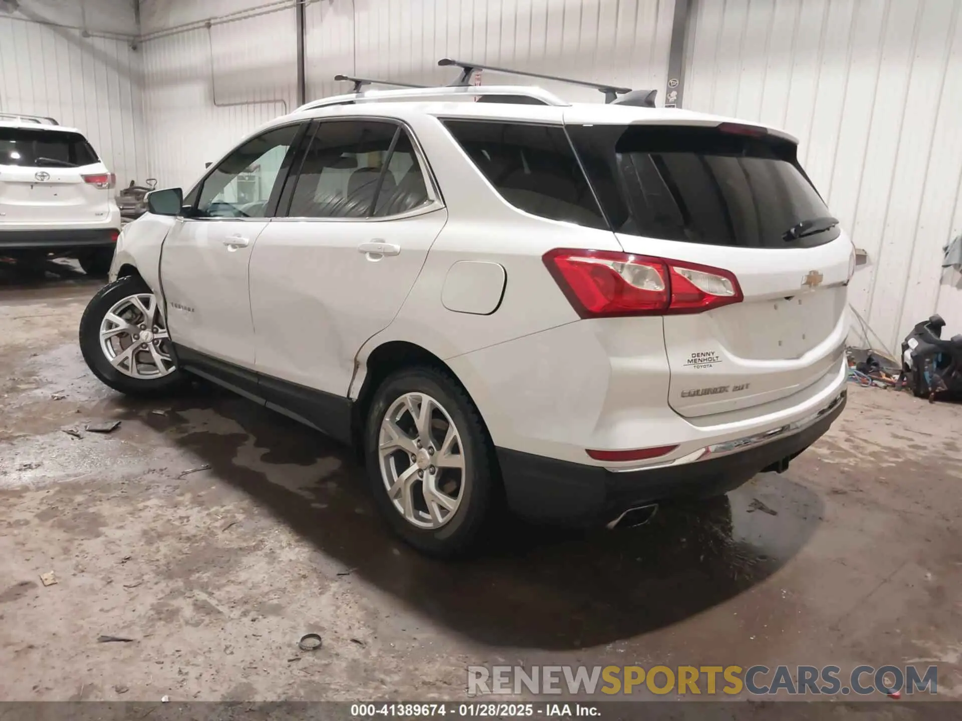 3 Photograph of a damaged car 2GNAXVEX5K6191659 CHEVROLET EQUINOX 2019