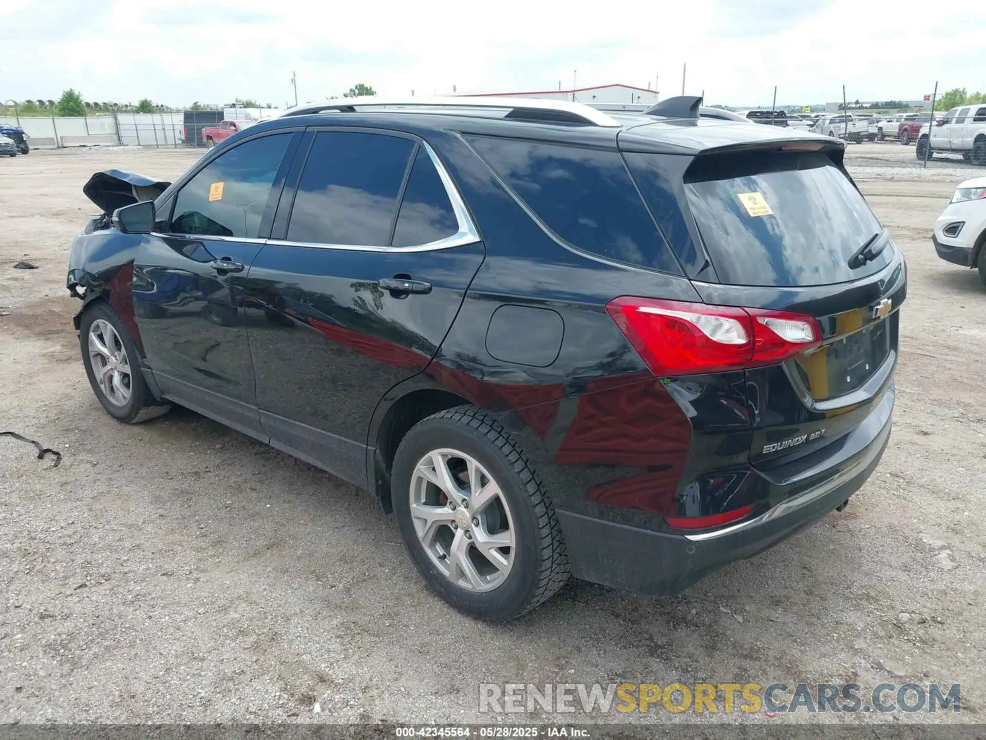 3 Photograph of a damaged car 2GNAXVEX6K6214219 CHEVROLET EQUINOX 2019