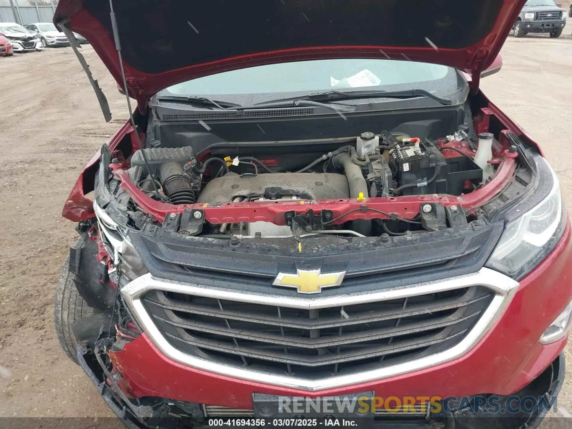 10 Photograph of a damaged car 2GNAXVEX7K6100147 CHEVROLET EQUINOX 2019