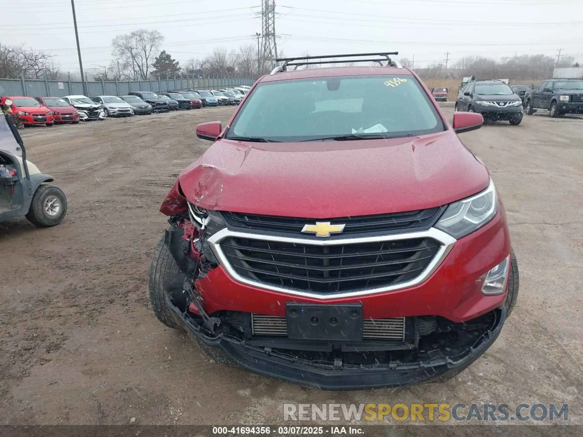 12 Photograph of a damaged car 2GNAXVEX7K6100147 CHEVROLET EQUINOX 2019